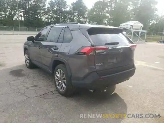 3 Photograph of a damaged car 2T3C1RFVXLC042677 TOYOTA RAV4 2020