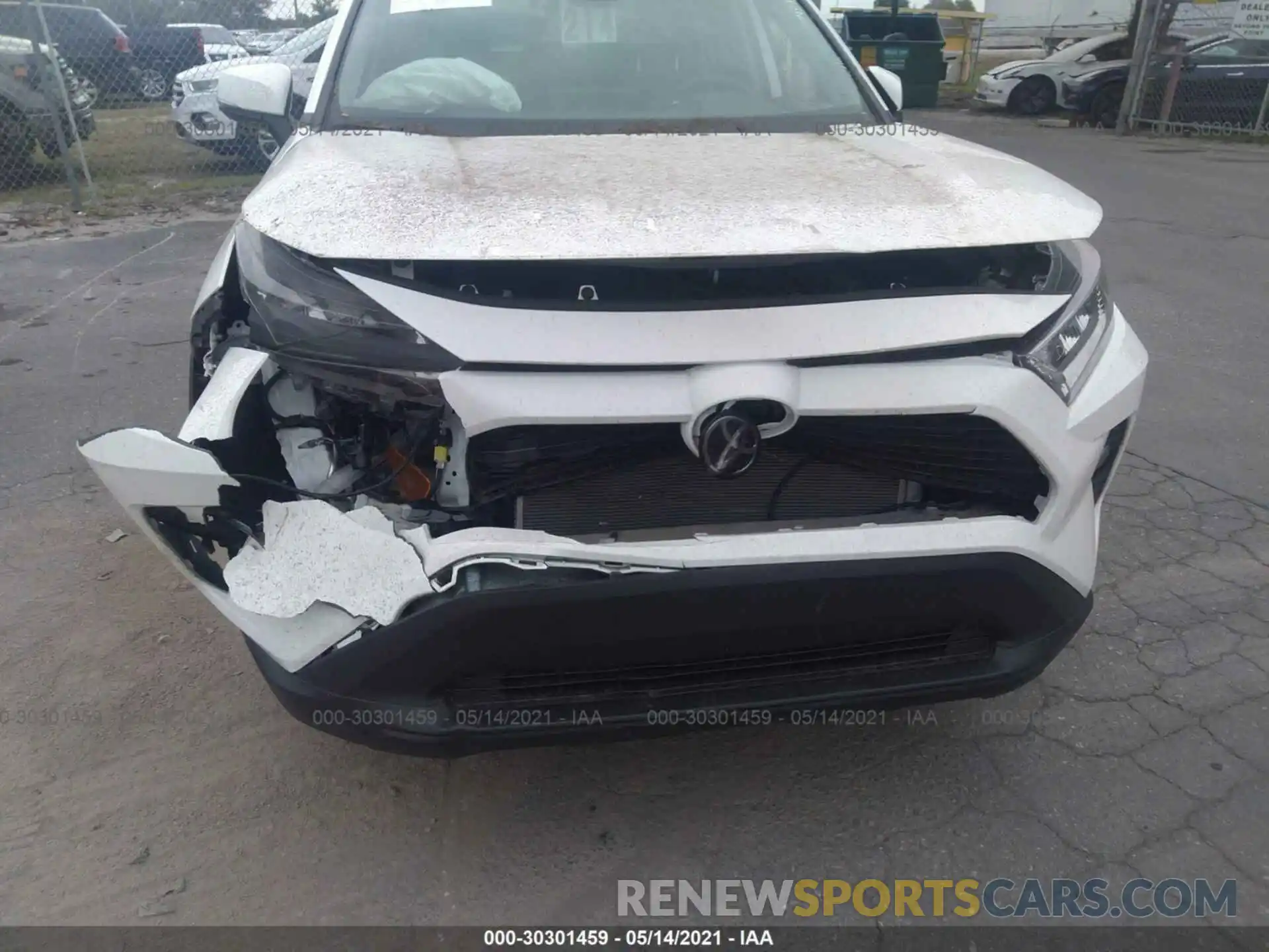 6 Photograph of a damaged car 2T3C1RFVXLC047362 TOYOTA RAV4 2020