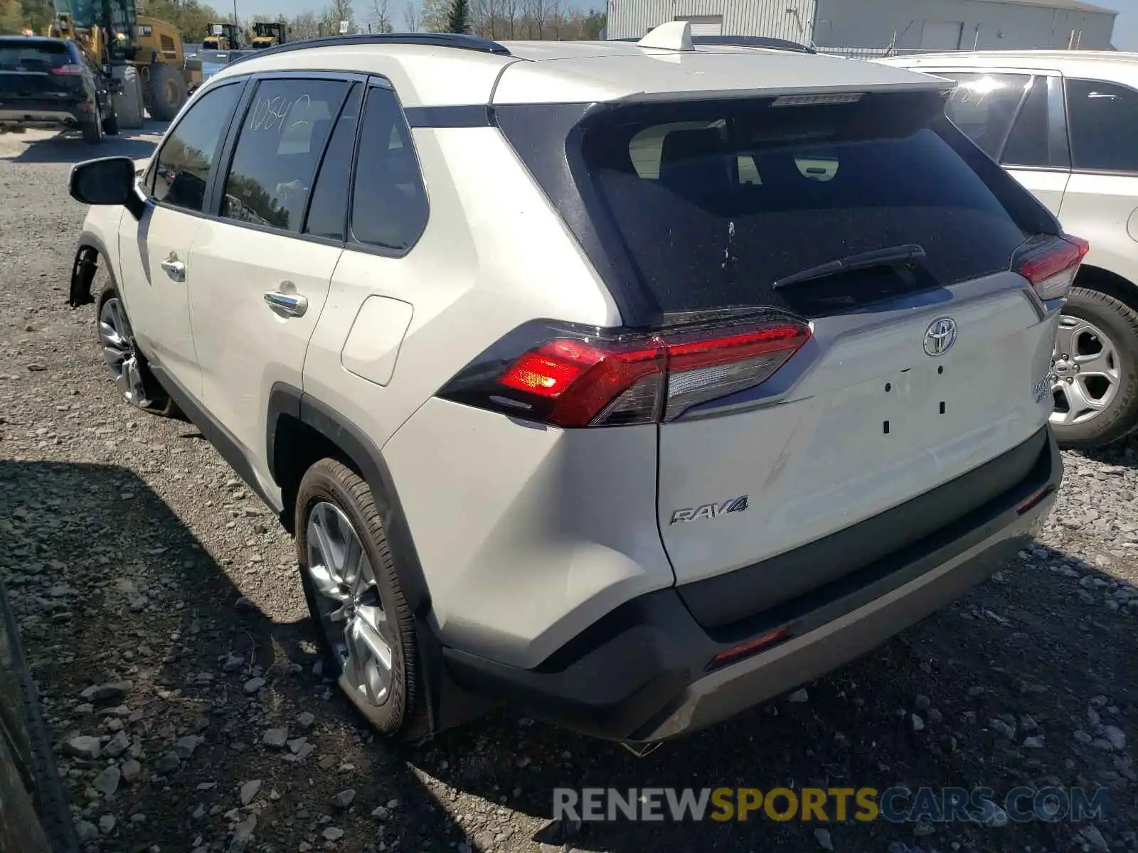 3 Photograph of a damaged car 2T3D1RFV8LW129397 TOYOTA RAV4 2020