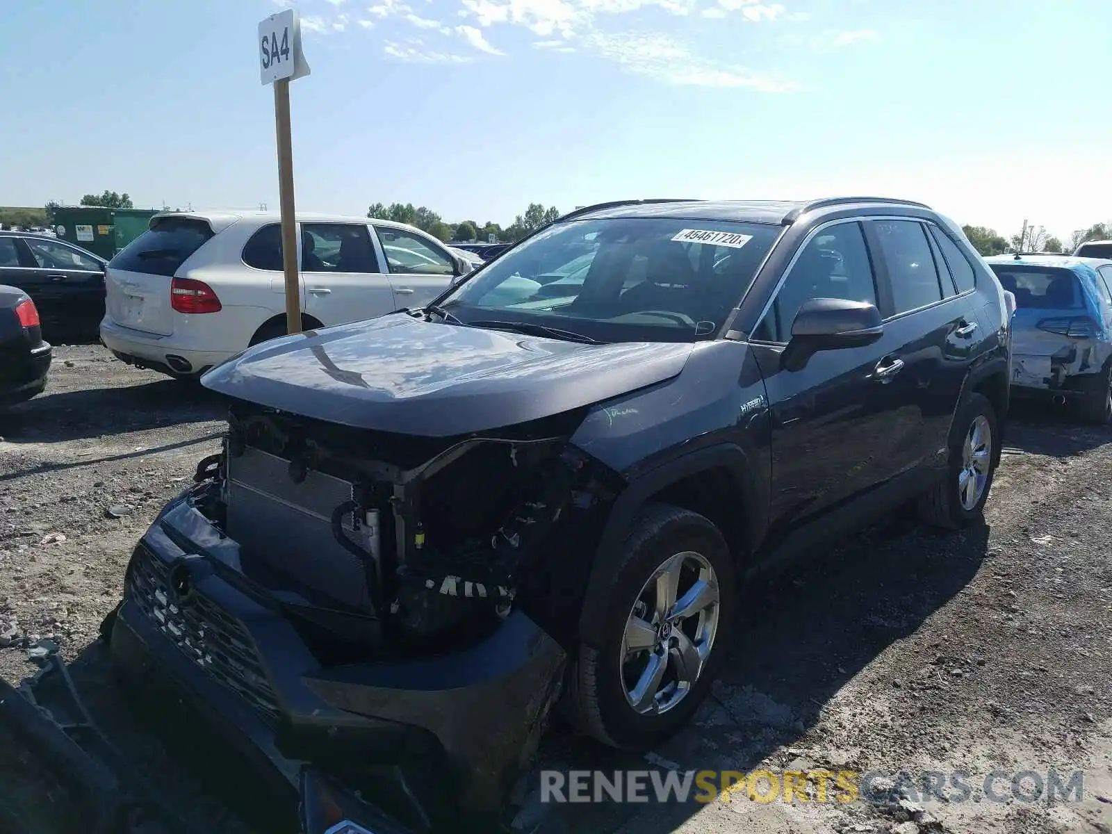 2 Photograph of a damaged car 2T3DWRFV0LW053563 TOYOTA RAV4 2020