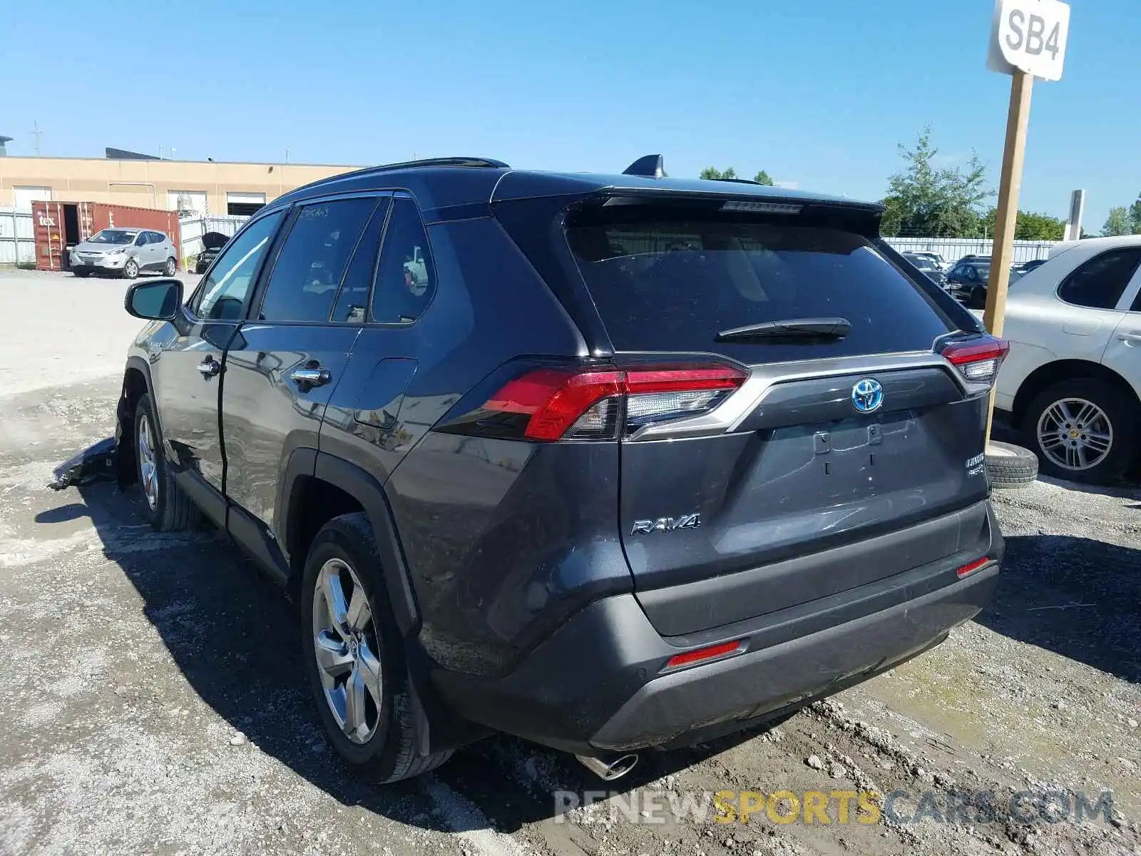 3 Photograph of a damaged car 2T3DWRFV0LW053563 TOYOTA RAV4 2020