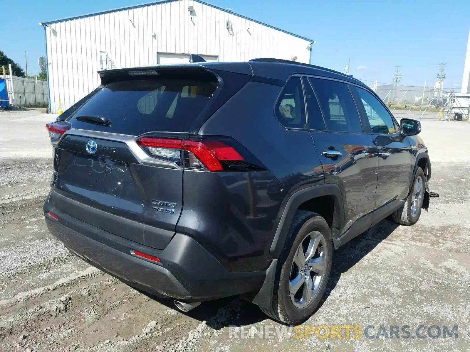 4 Photograph of a damaged car 2T3DWRFV0LW053563 TOYOTA RAV4 2020