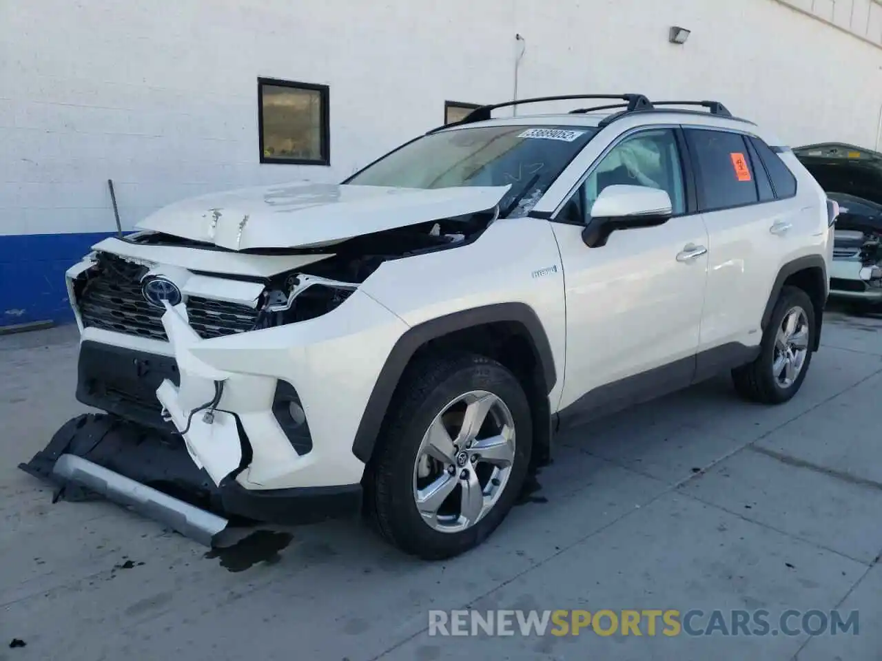 2 Photograph of a damaged car 2T3DWRFV0LW054504 TOYOTA RAV4 2020