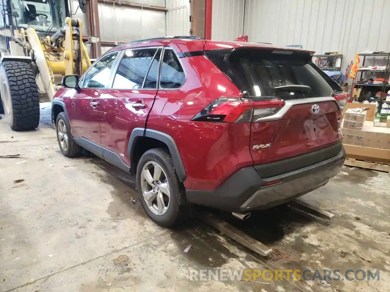 3 Фотография поврежденного автомобиля 2T3DWRFV0LW070461 TOYOTA RAV4 2020