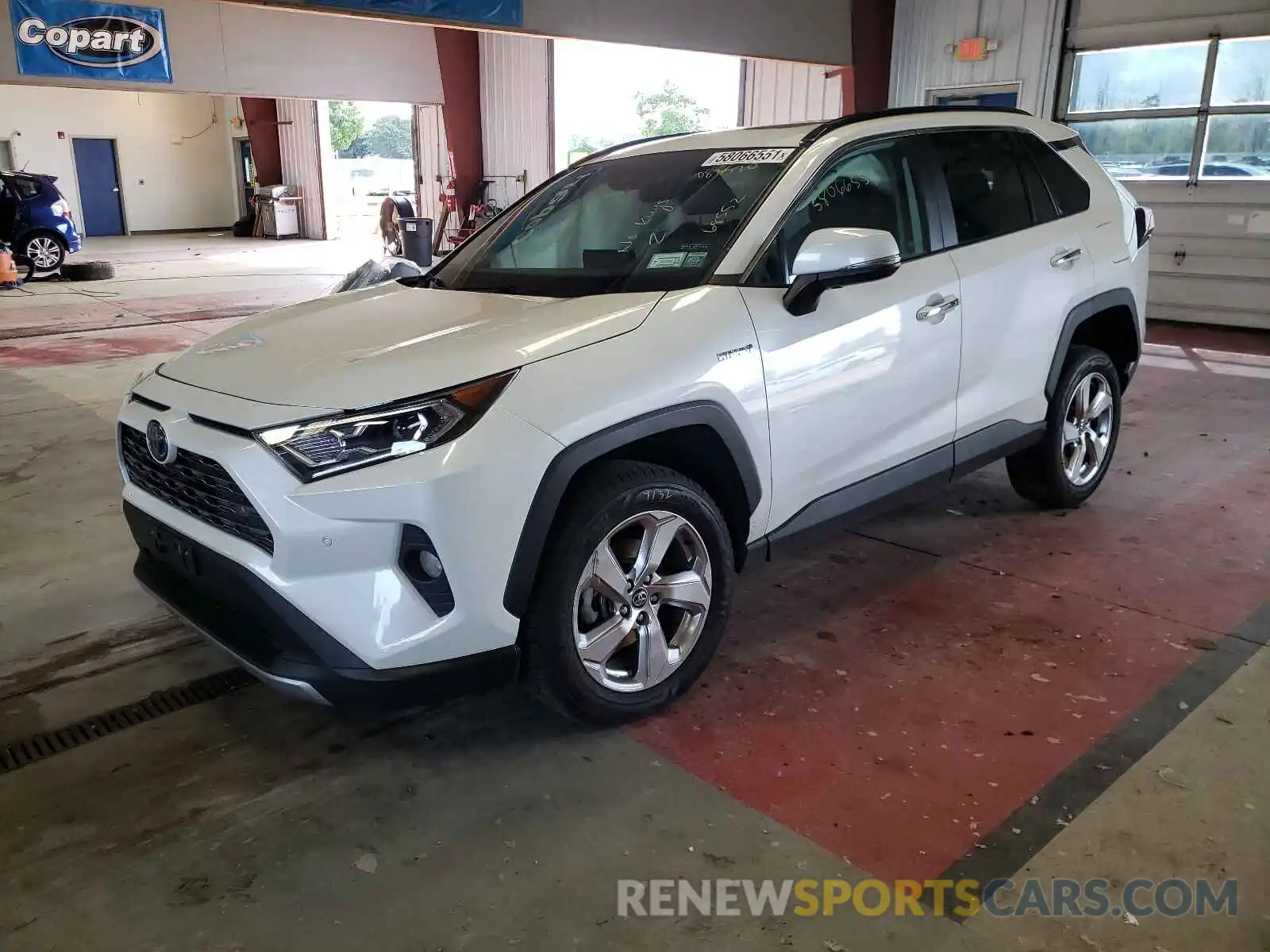 2 Photograph of a damaged car 2T3DWRFV0LW083520 TOYOTA RAV4 2020