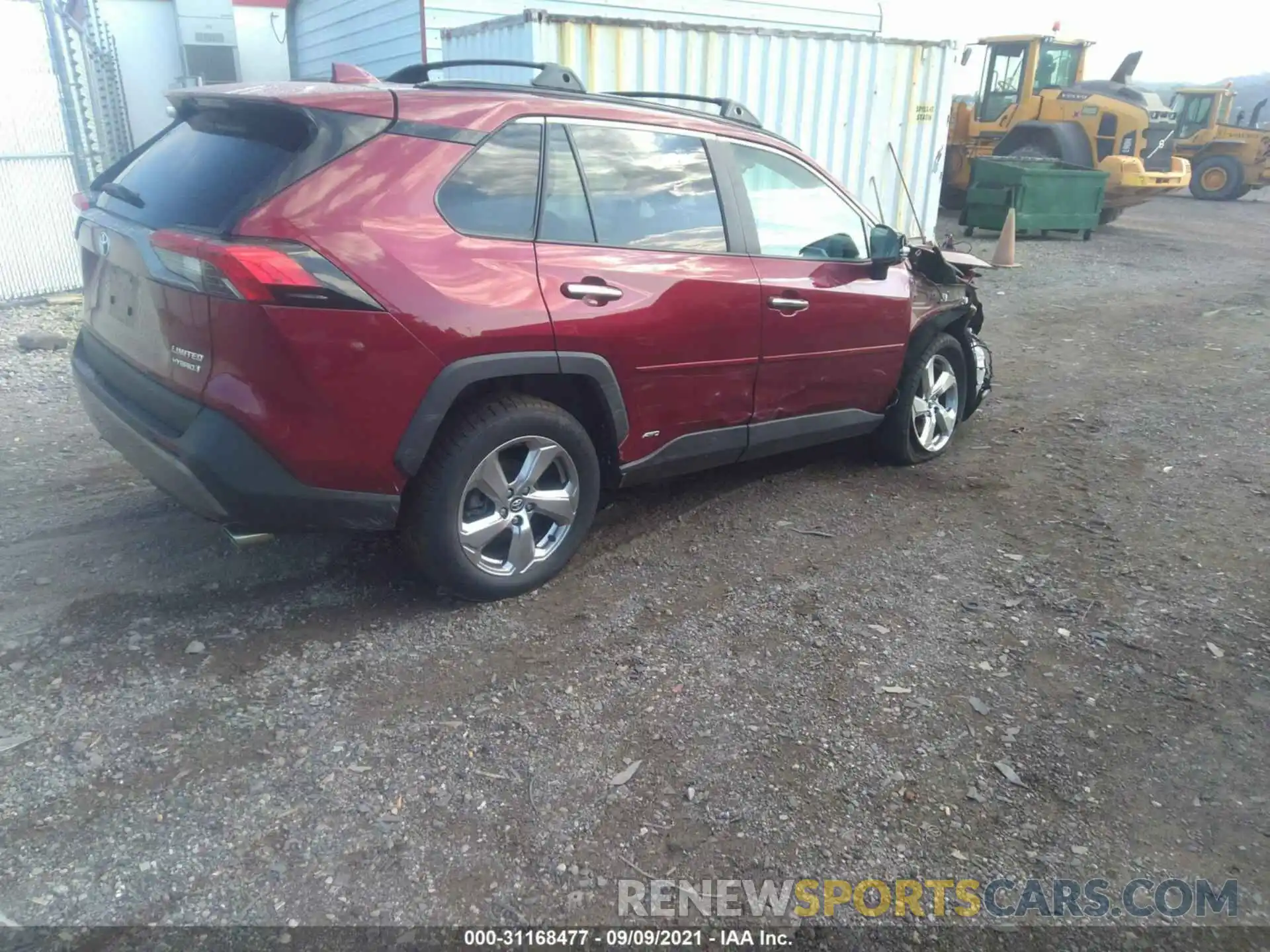 4 Фотография поврежденного автомобиля 2T3DWRFV1LW051241 TOYOTA RAV4 2020