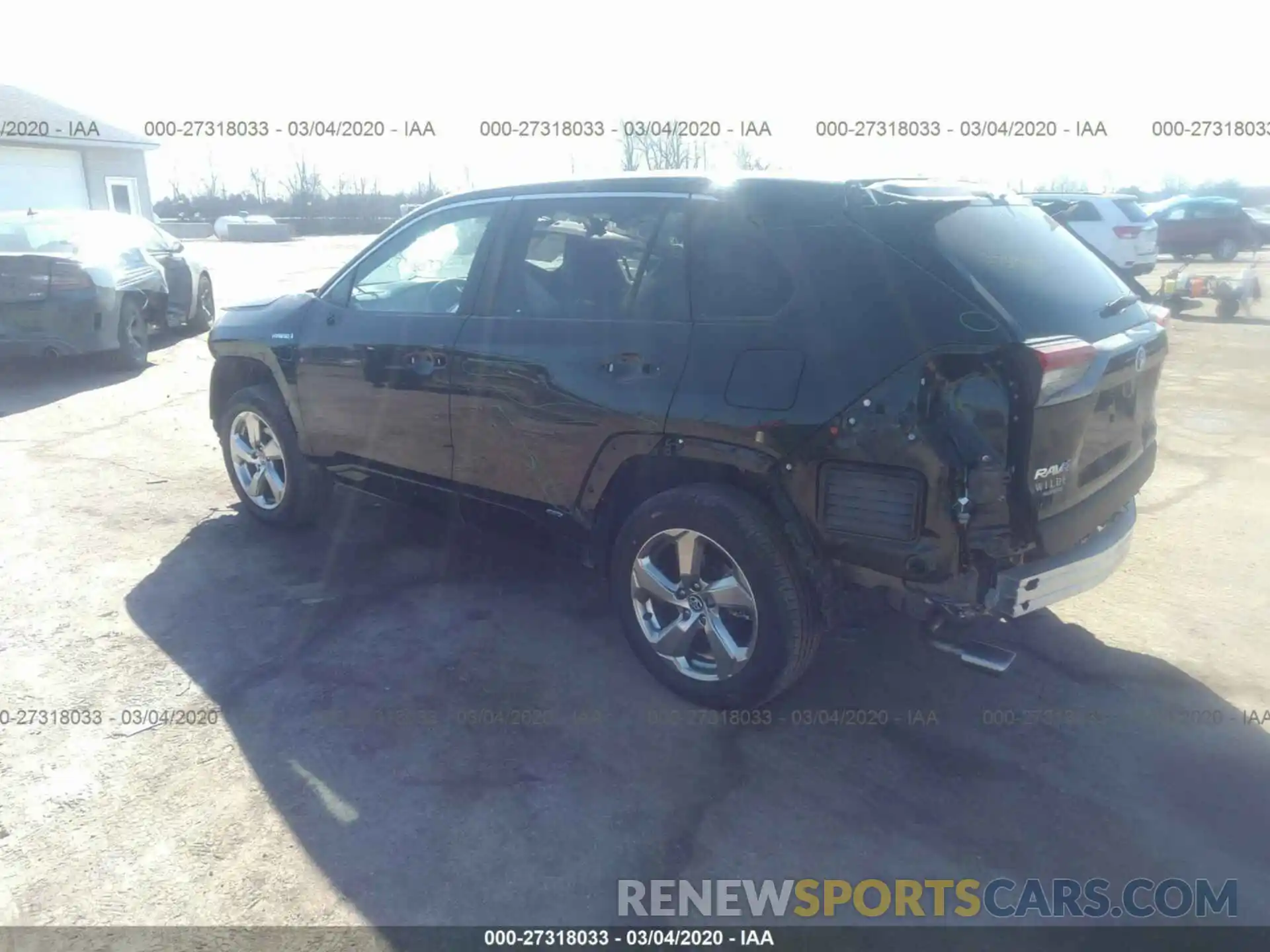 3 Photograph of a damaged car 2T3DWRFV1LW054964 TOYOTA RAV4 2020