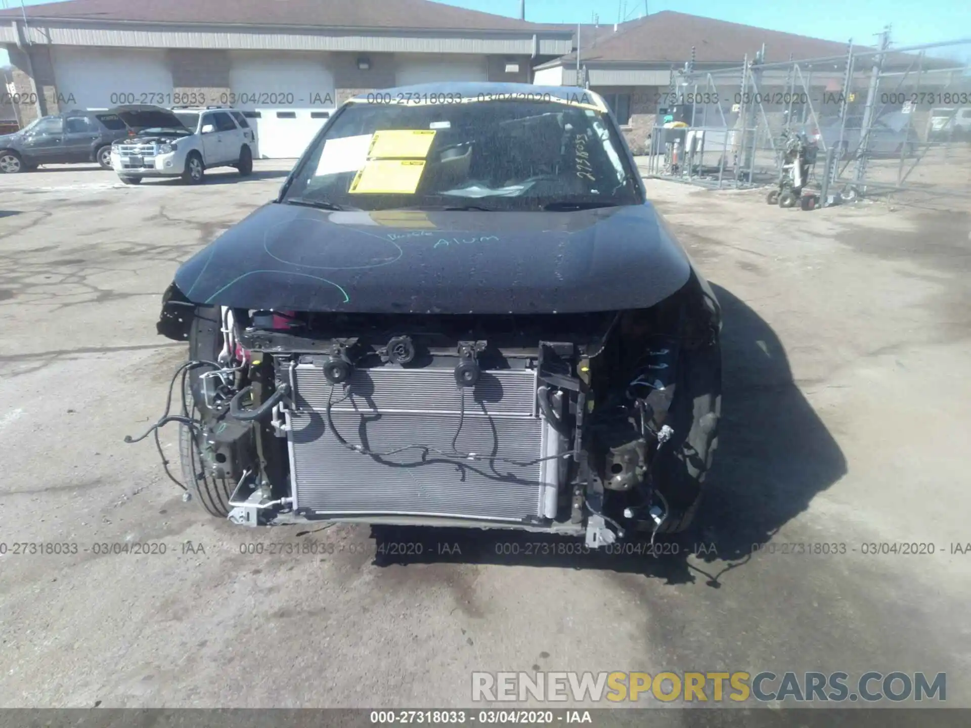 6 Photograph of a damaged car 2T3DWRFV1LW054964 TOYOTA RAV4 2020