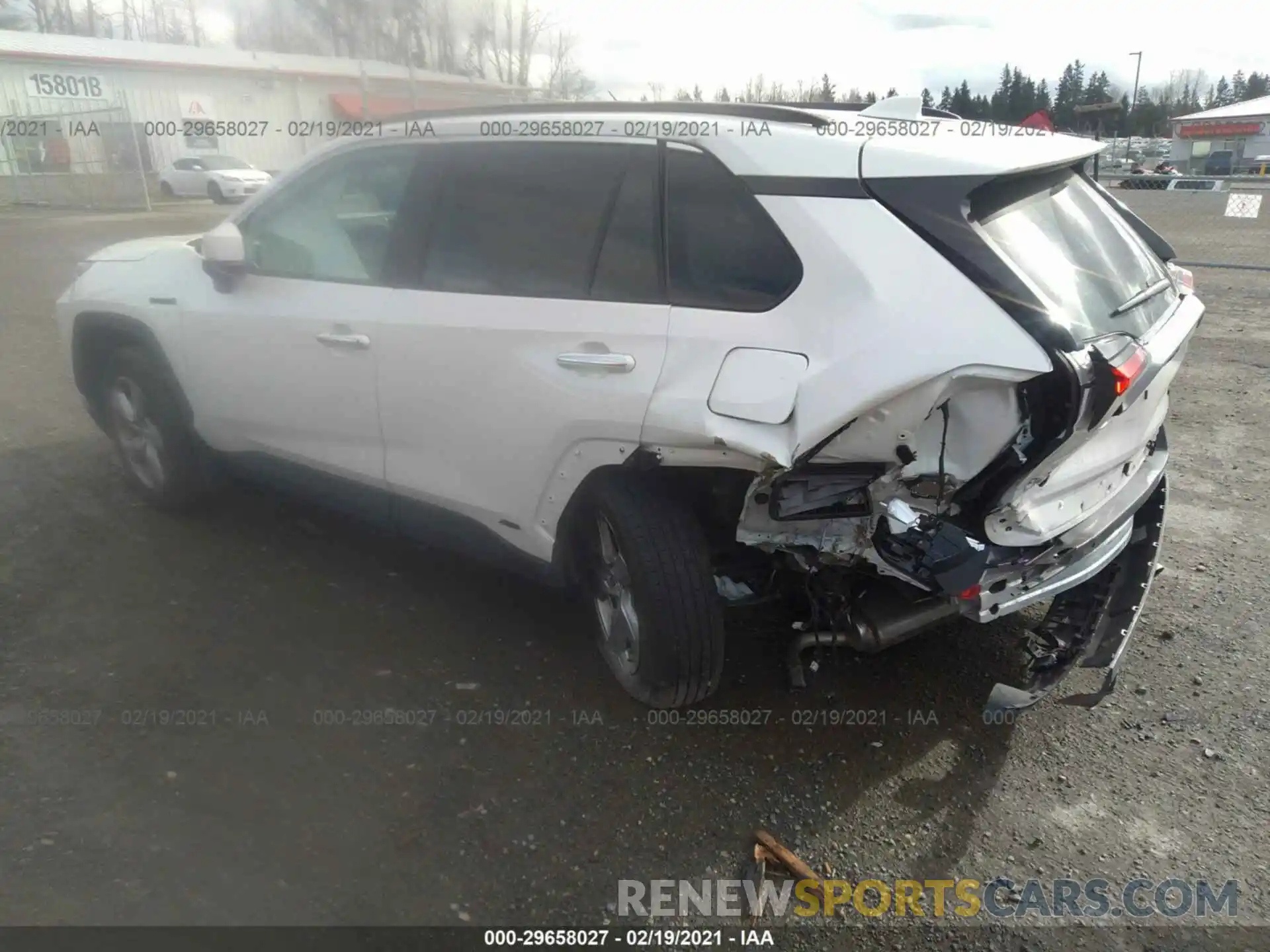 3 Photograph of a damaged car 2T3DWRFV1LW060957 TOYOTA RAV4 2020