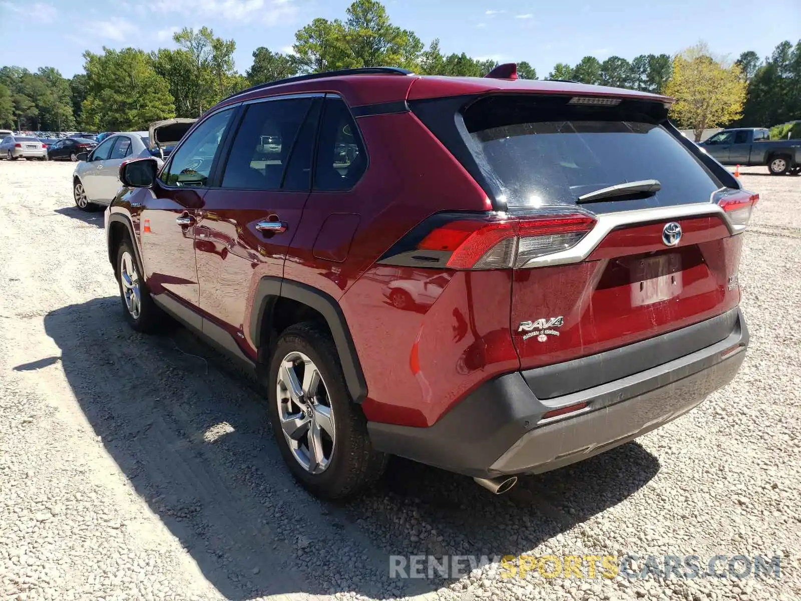 3 Photograph of a damaged car 2T3DWRFV1LW069481 TOYOTA RAV4 2020