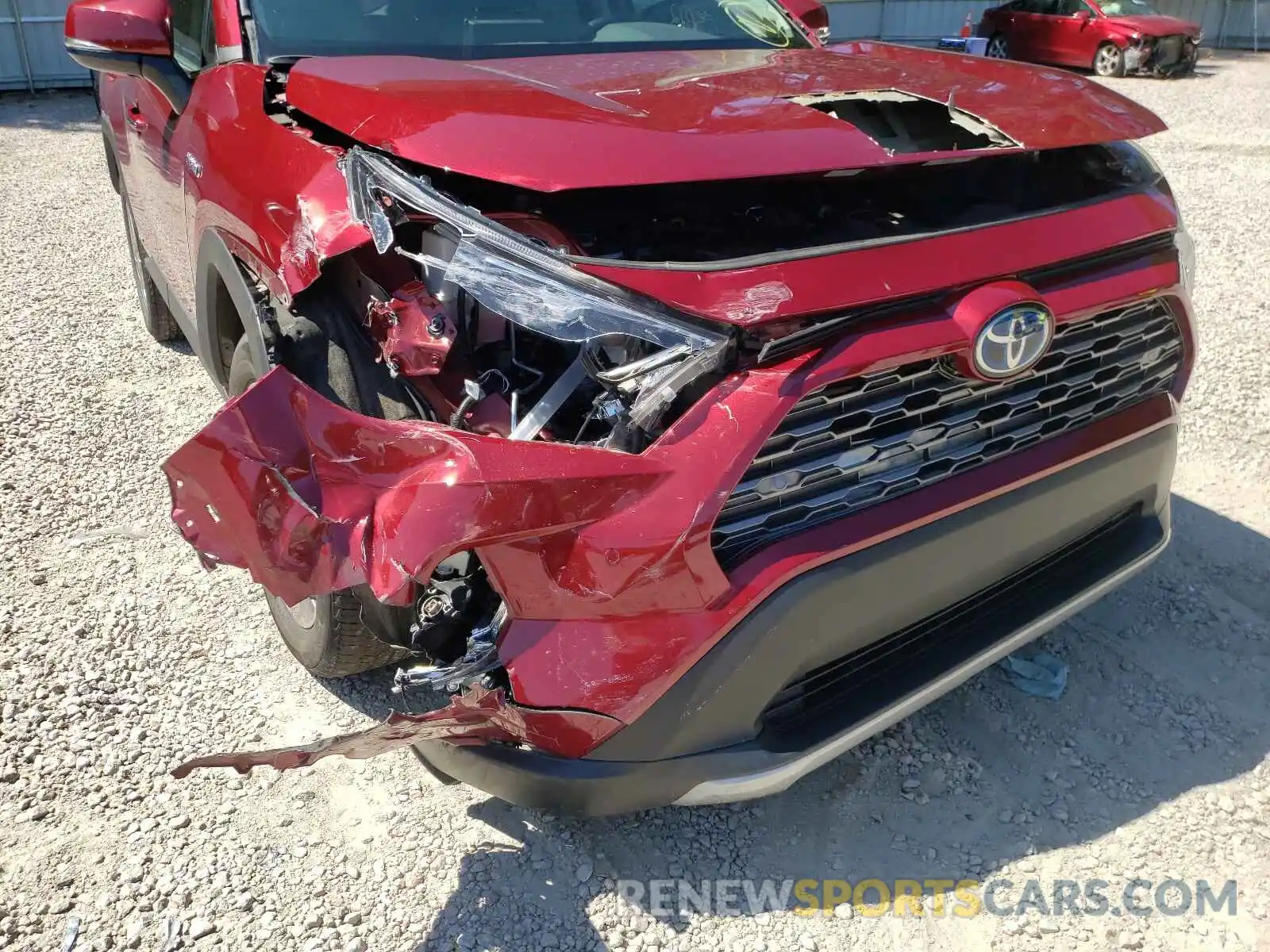 9 Photograph of a damaged car 2T3DWRFV1LW069481 TOYOTA RAV4 2020