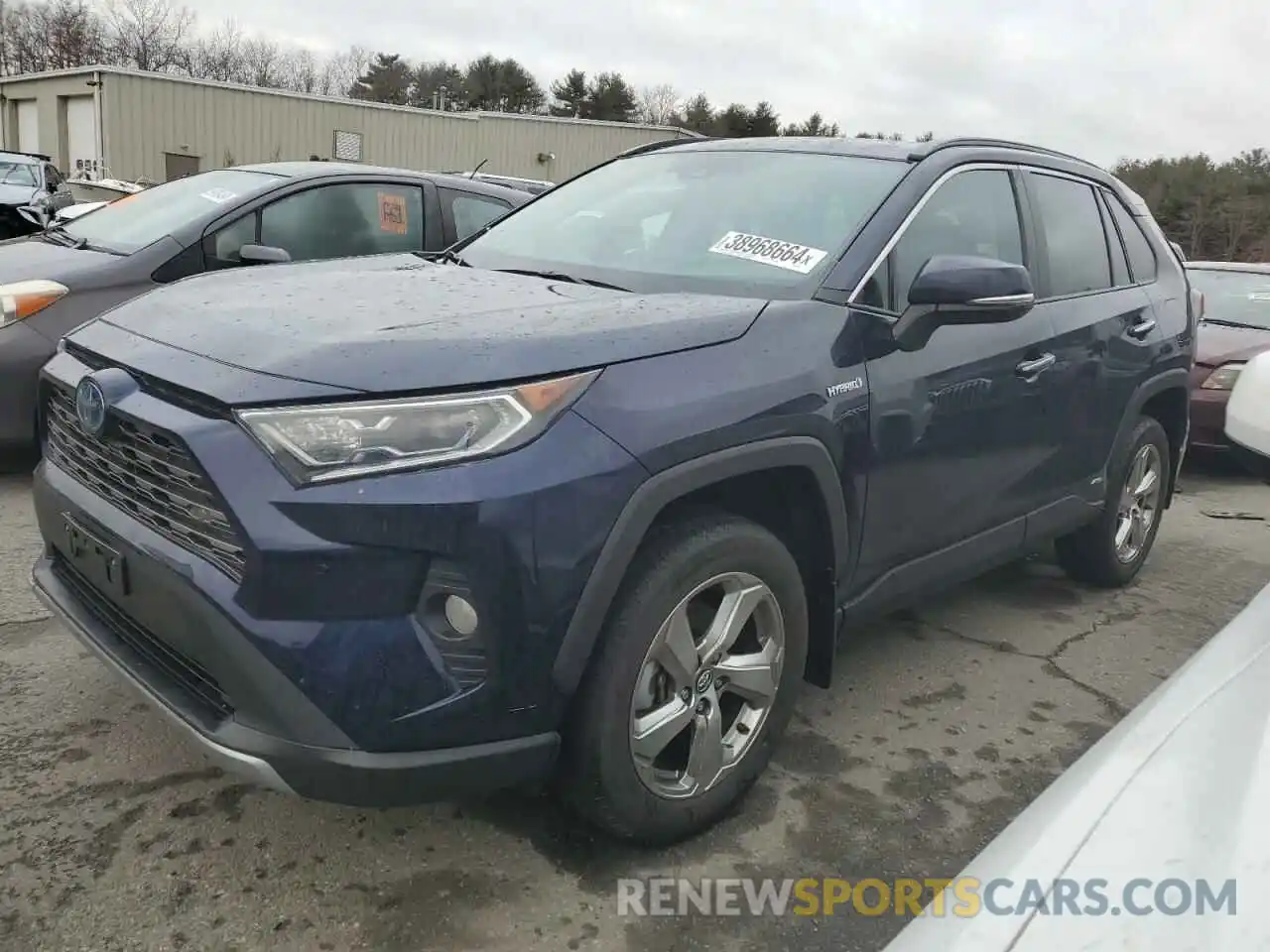 1 Photograph of a damaged car 2T3DWRFV2LW050261 TOYOTA RAV4 2020