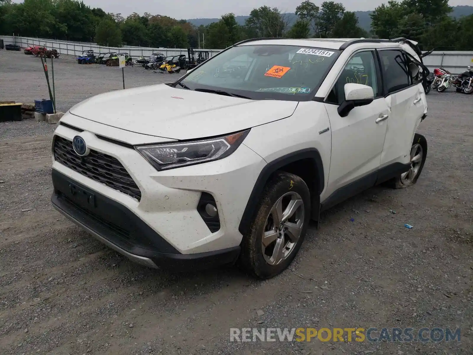 2 Photograph of a damaged car 2T3DWRFV2LW051930 TOYOTA RAV4 2020