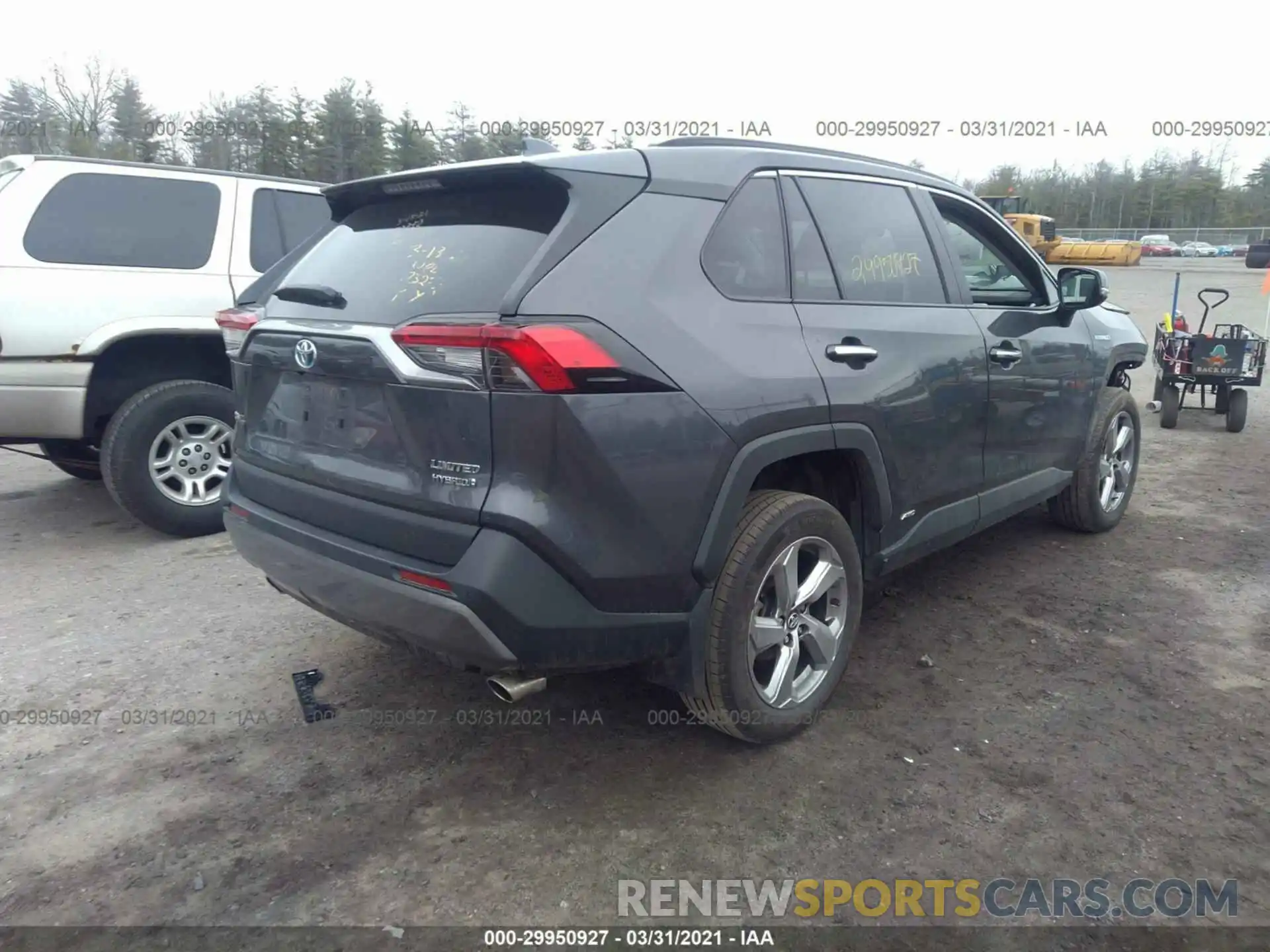 4 Photograph of a damaged car 2T3DWRFV2LW056464 TOYOTA RAV4 2020