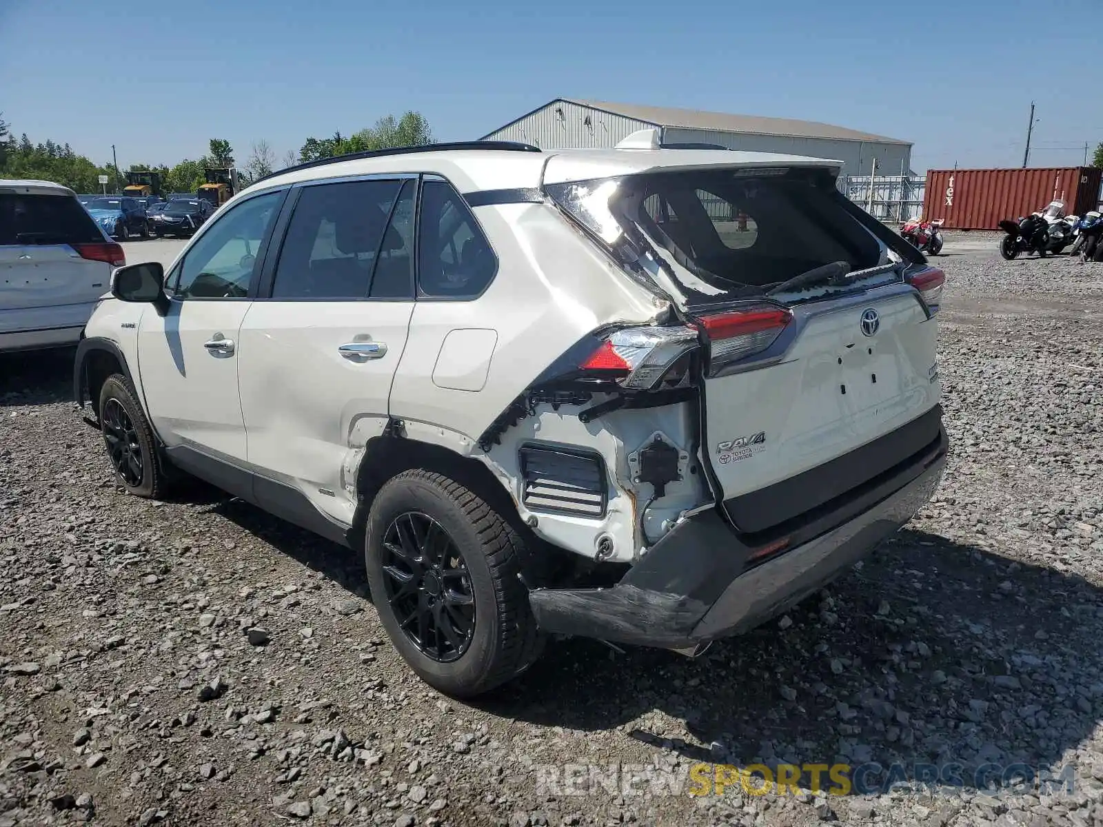 3 Фотография поврежденного автомобиля 2T3DWRFV2LW097743 TOYOTA RAV4 2020