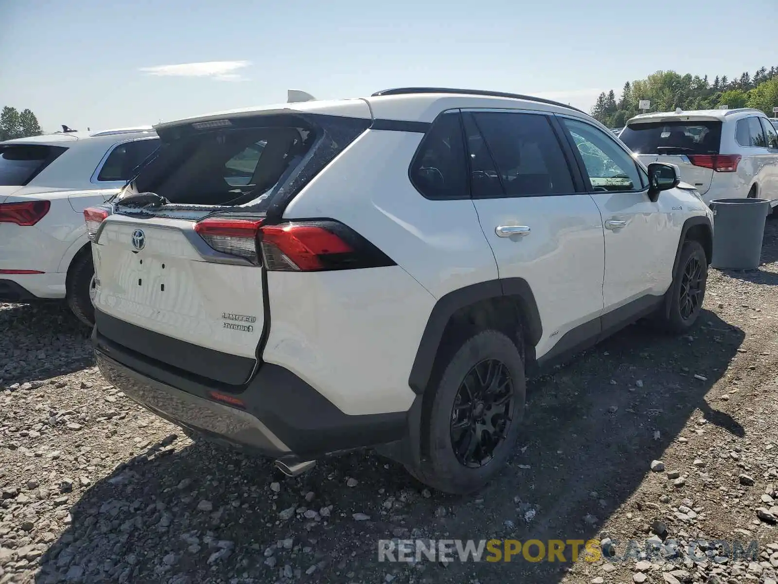 4 Photograph of a damaged car 2T3DWRFV2LW097743 TOYOTA RAV4 2020