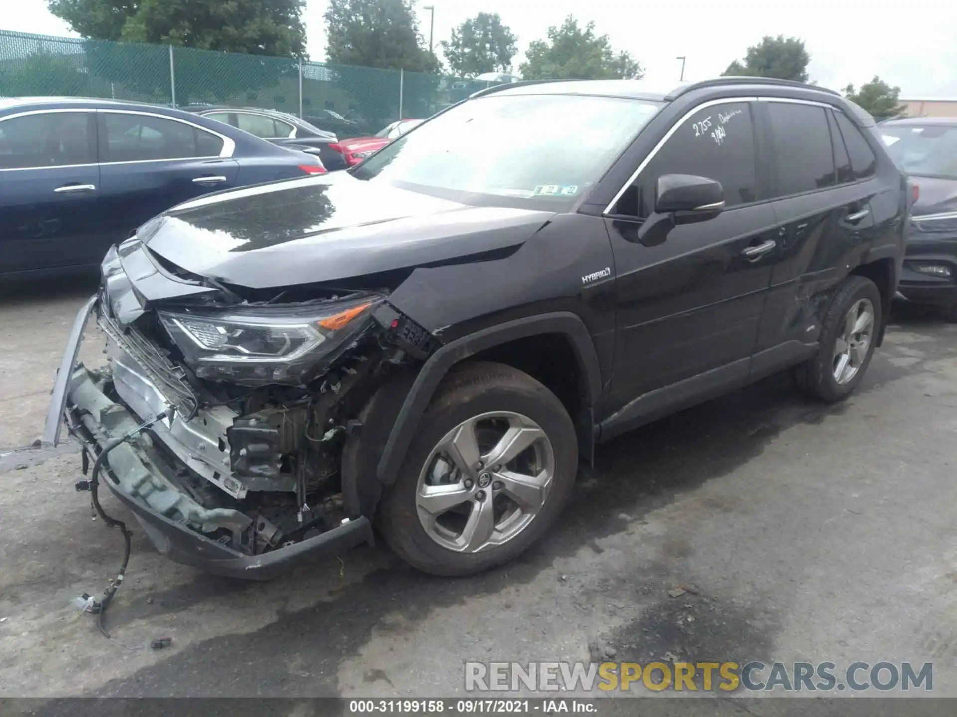 2 Photograph of a damaged car 2T3DWRFV3LW055842 TOYOTA RAV4 2020