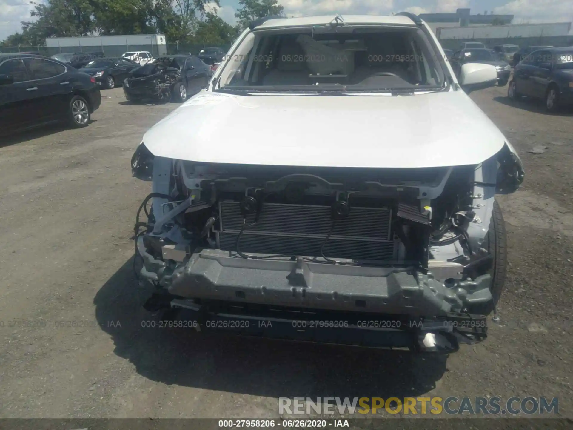 6 Photograph of a damaged car 2T3DWRFV4LW065862 TOYOTA RAV4 2020