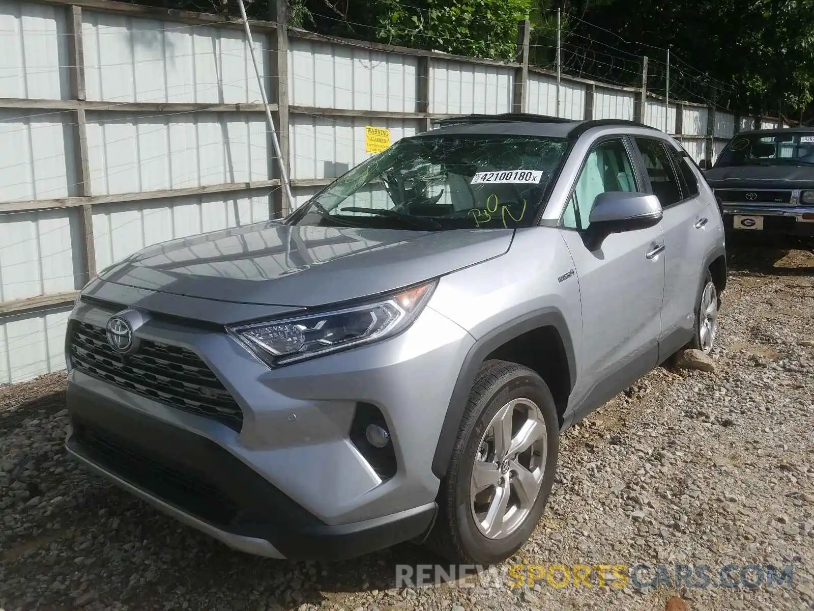 2 Photograph of a damaged car 2T3DWRFV4LW070835 TOYOTA RAV4 2020