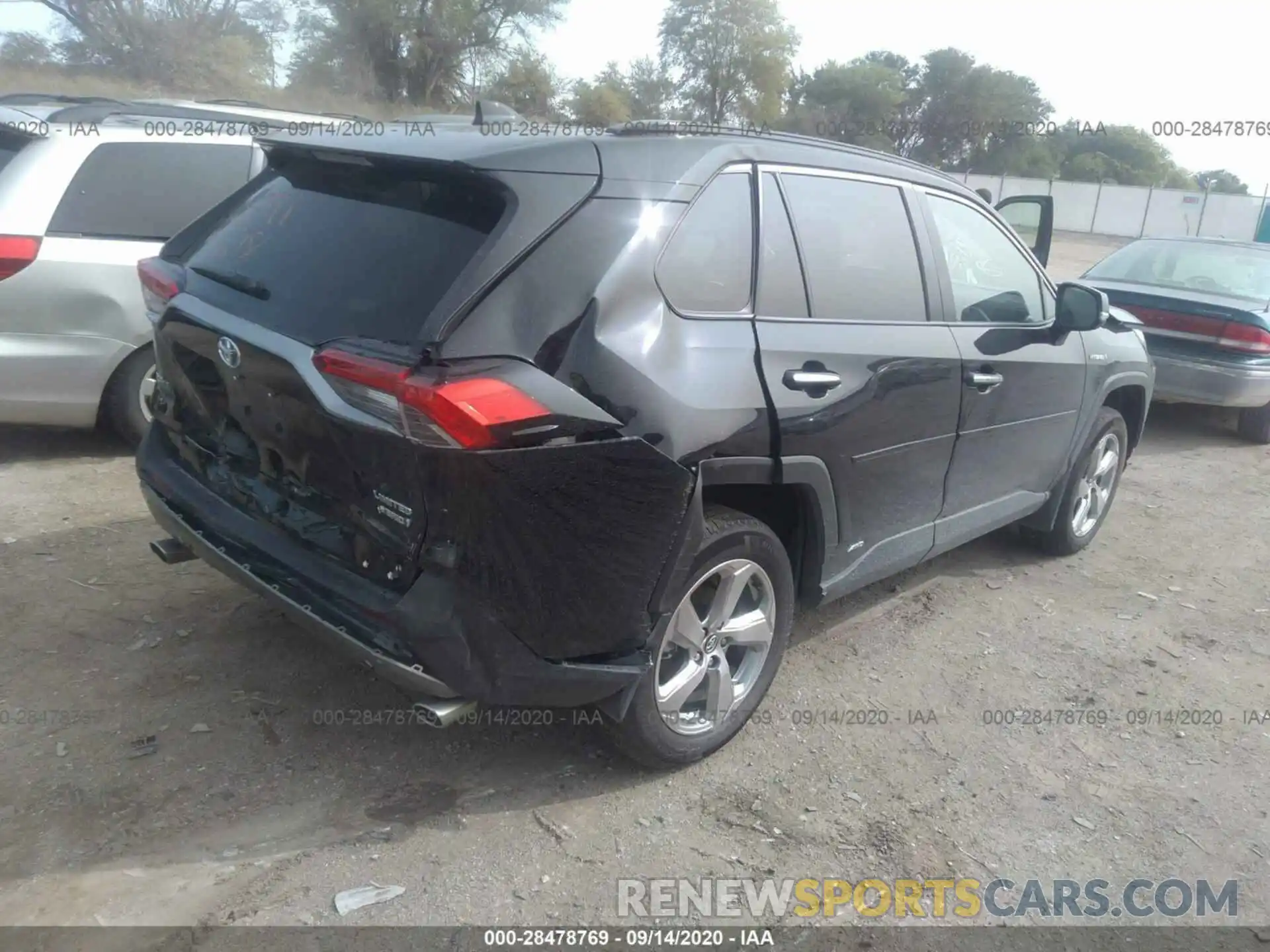 4 Photograph of a damaged car 2T3DWRFV4LW071659 TOYOTA RAV4 2020