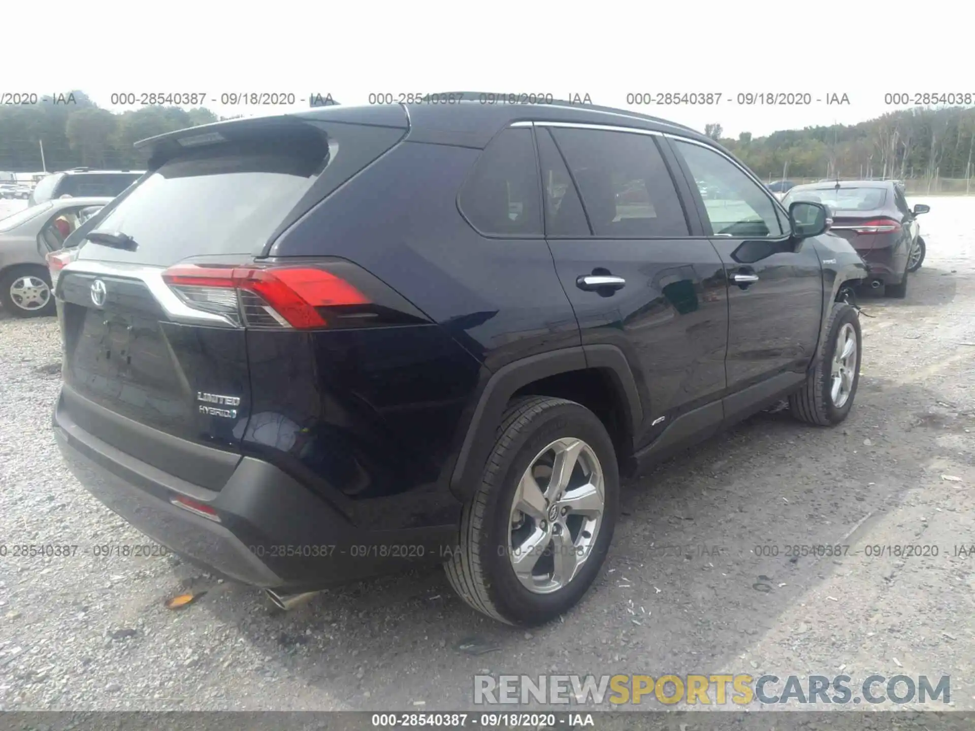 4 Photograph of a damaged car 2T3DWRFV4LW083830 TOYOTA RAV4 2020