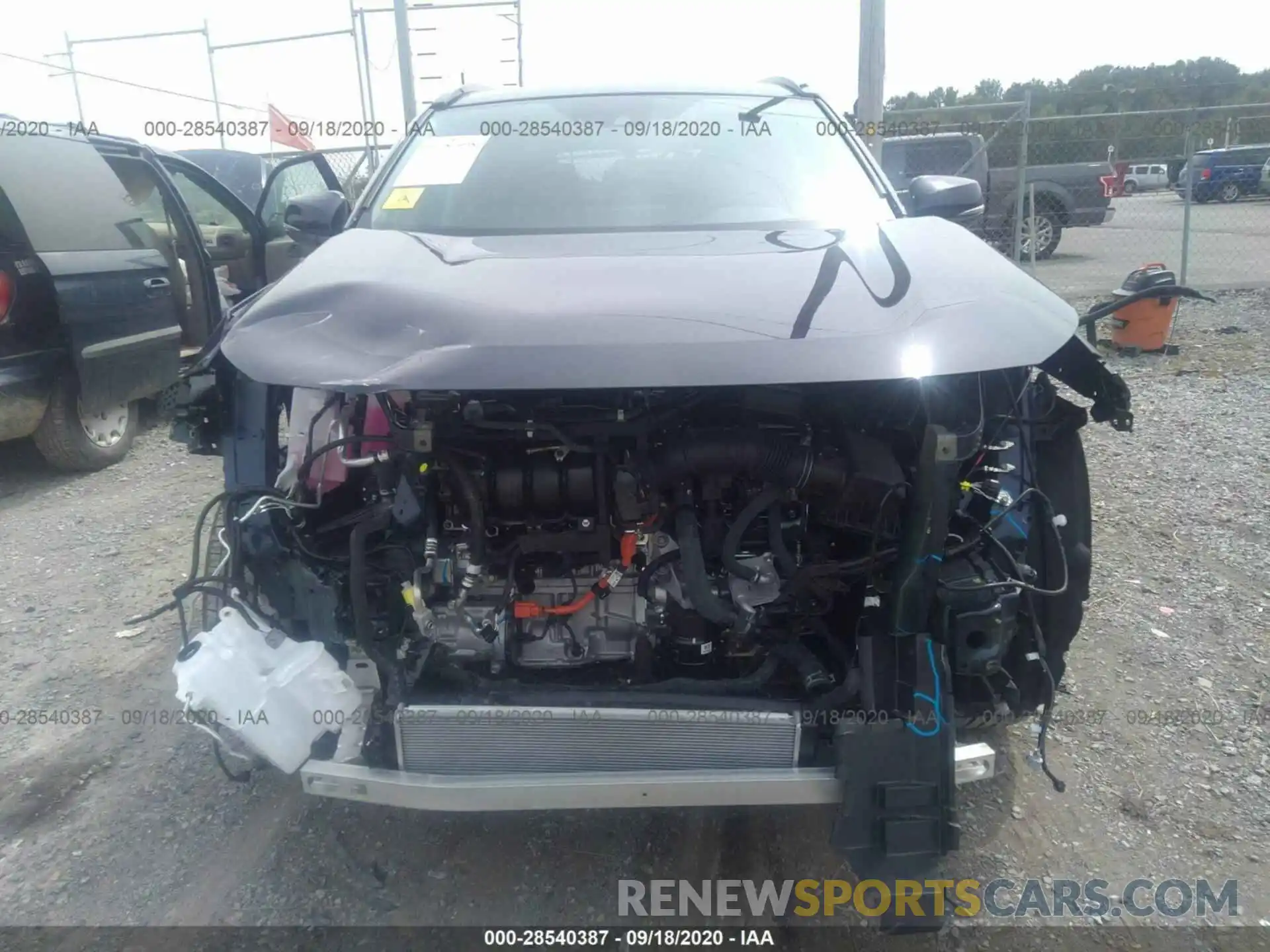 6 Photograph of a damaged car 2T3DWRFV4LW083830 TOYOTA RAV4 2020