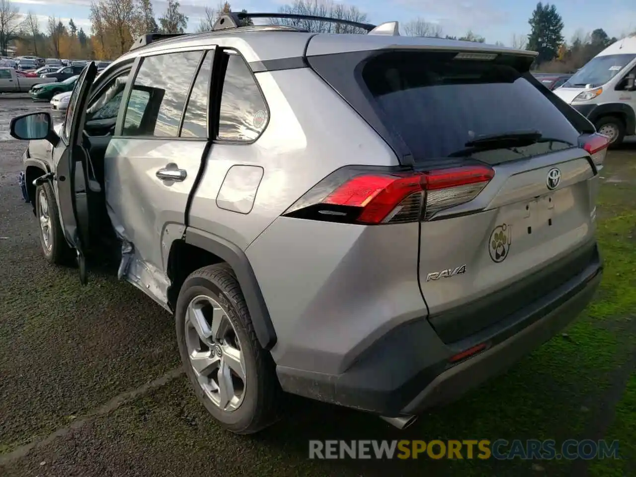 3 Photograph of a damaged car 2T3DWRFV5LW047810 TOYOTA RAV4 2020