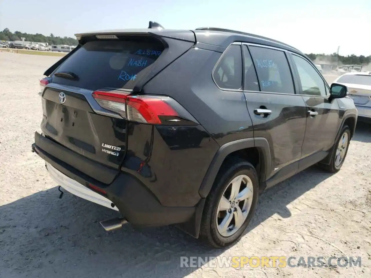 4 Photograph of a damaged car 2T3DWRFV5LW052277 TOYOTA RAV4 2020