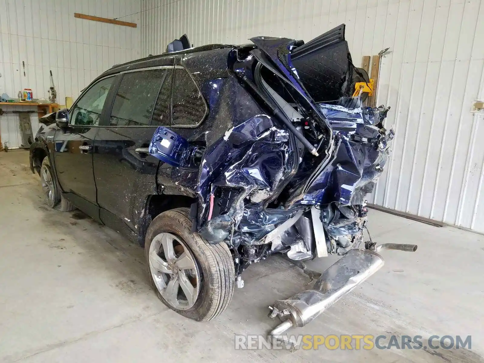 3 Photograph of a damaged car 2T3DWRFV5LW068768 TOYOTA RAV4 2020