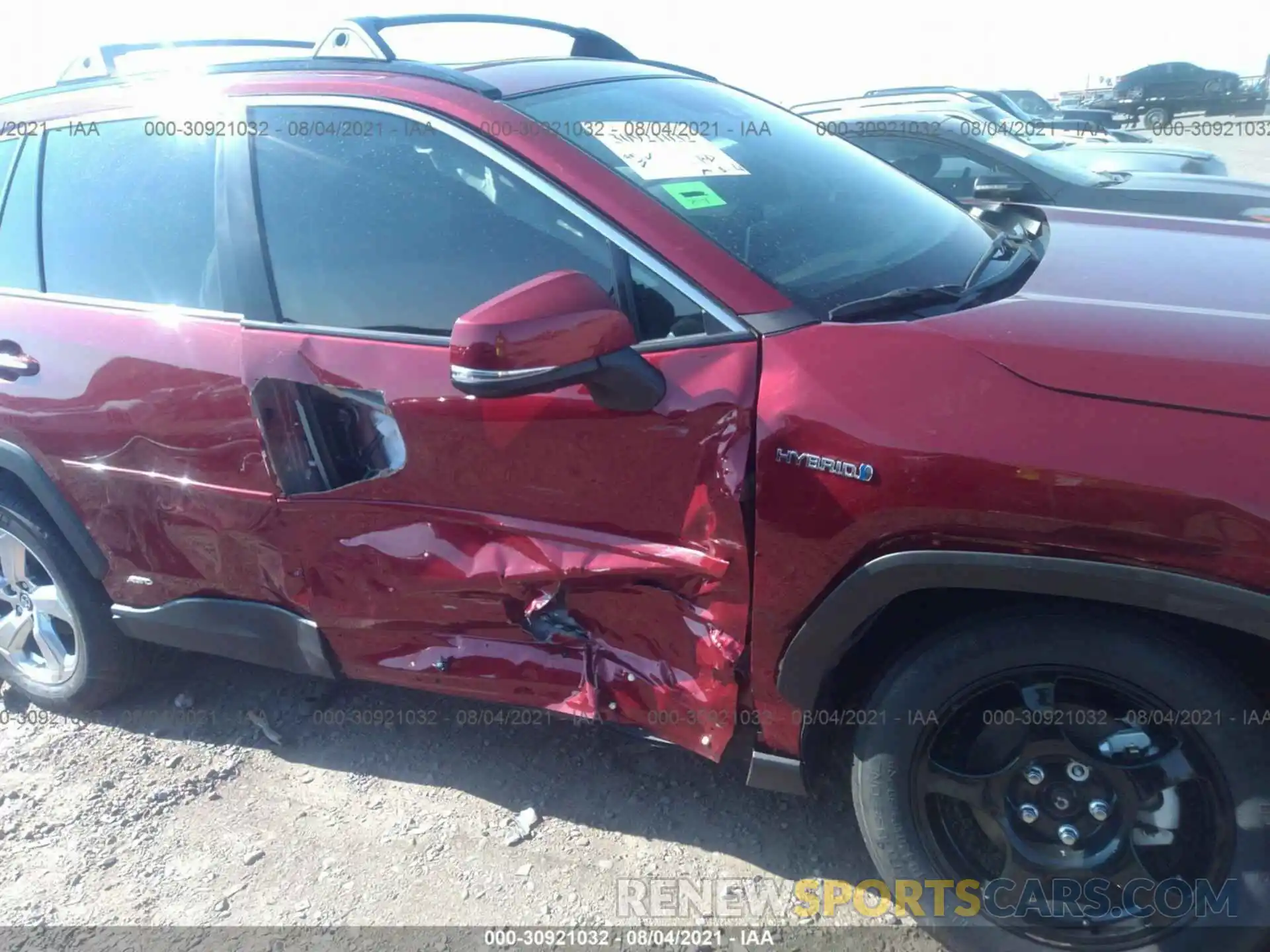 6 Photograph of a damaged car 2T3DWRFV5LW082055 TOYOTA RAV4 2020