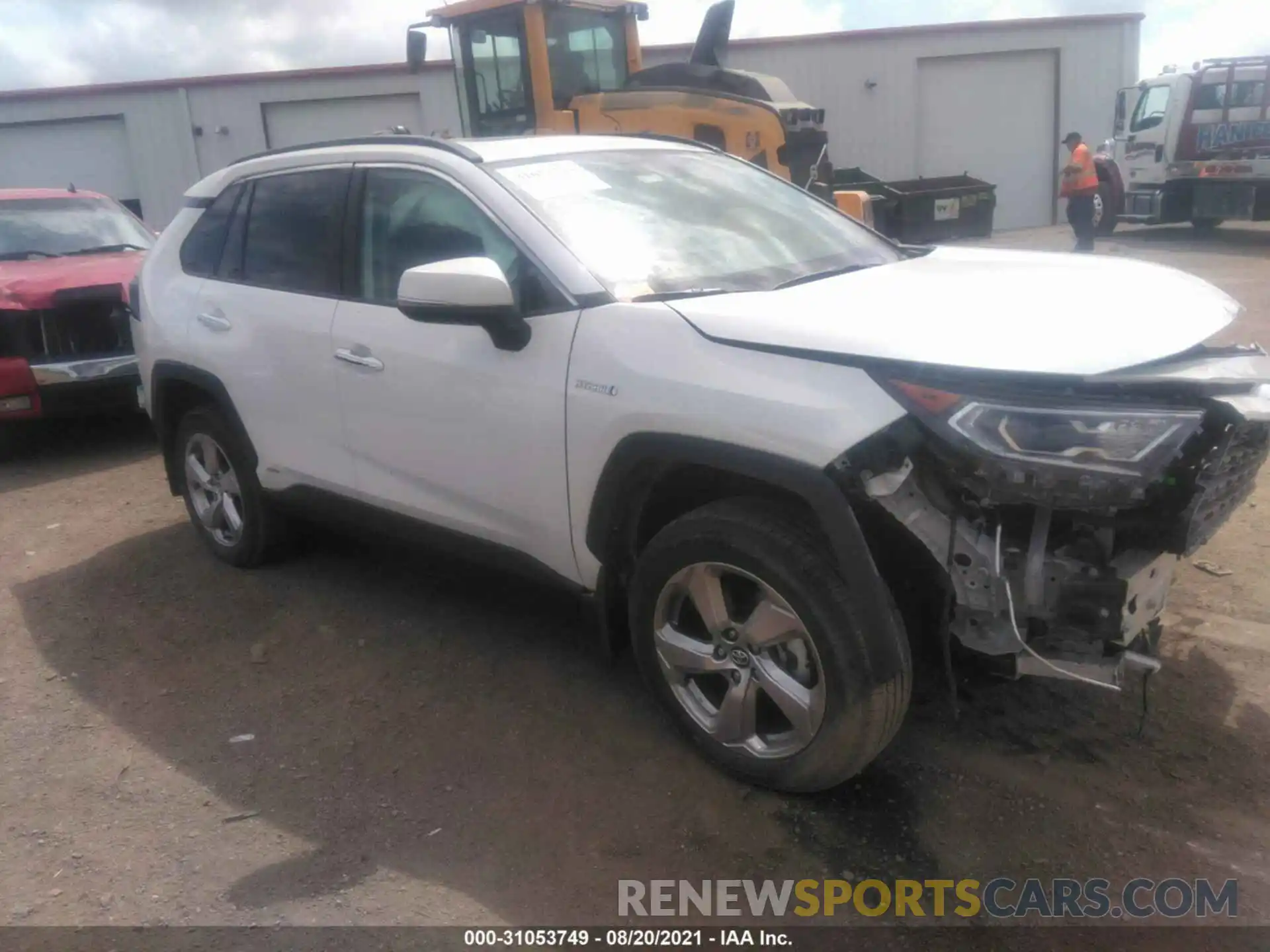 1 Photograph of a damaged car 2T3DWRFV6LW049338 TOYOTA RAV4 2020