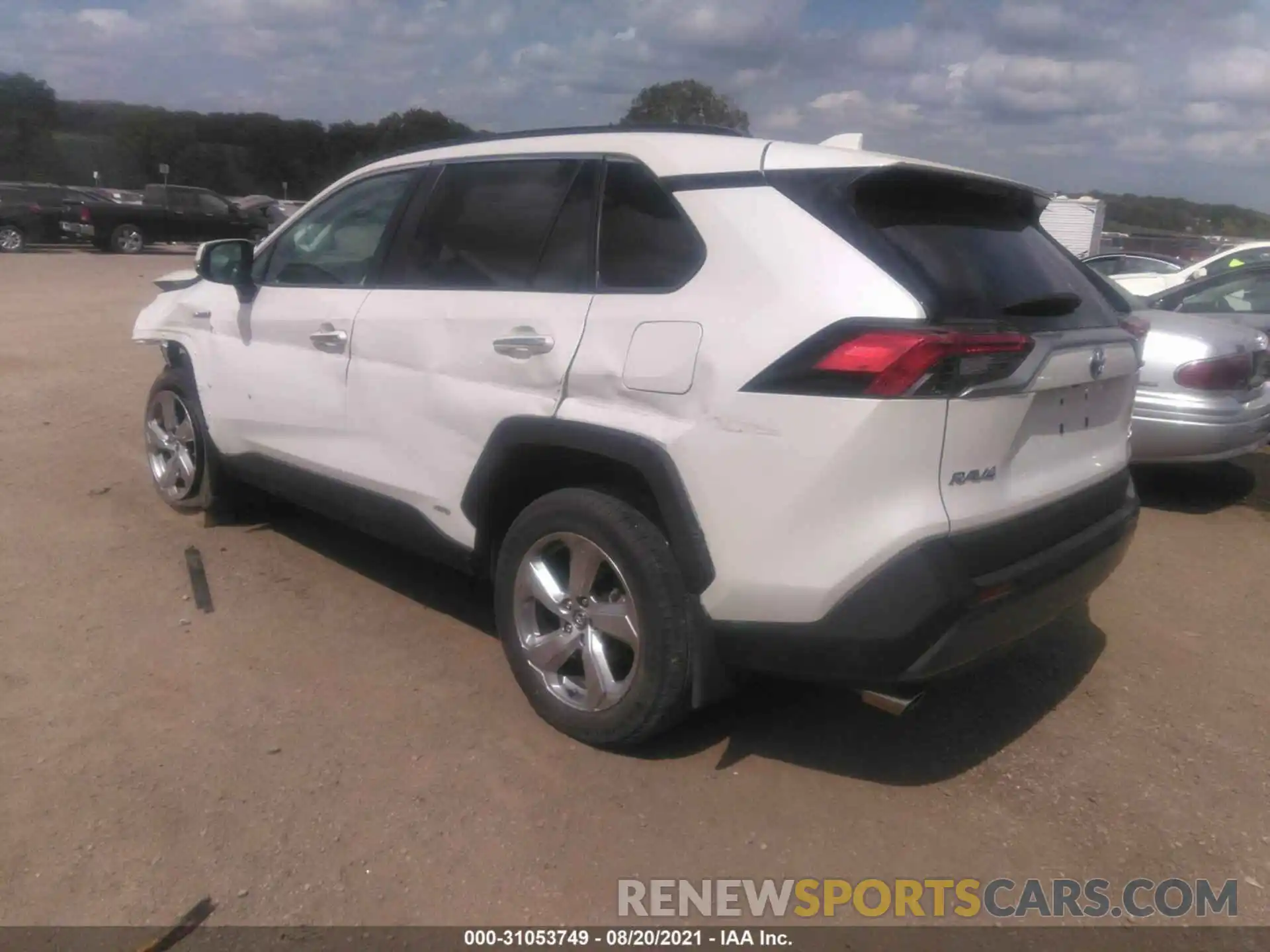 3 Photograph of a damaged car 2T3DWRFV6LW049338 TOYOTA RAV4 2020