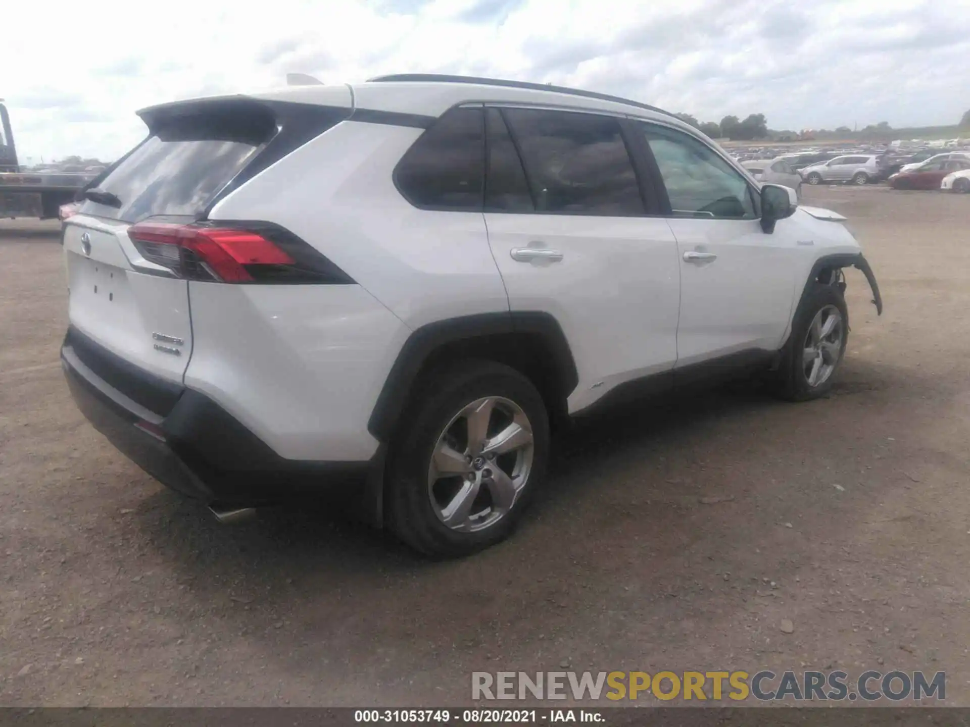 4 Photograph of a damaged car 2T3DWRFV6LW049338 TOYOTA RAV4 2020