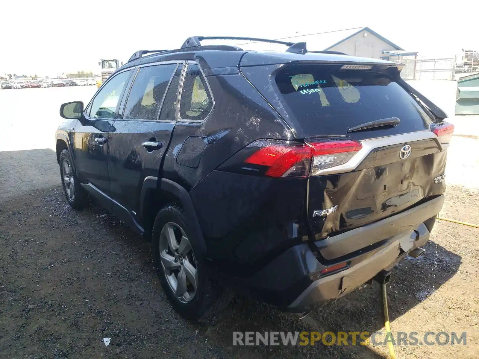 3 Photograph of a damaged car 2T3DWRFV6LW052837 TOYOTA RAV4 2020