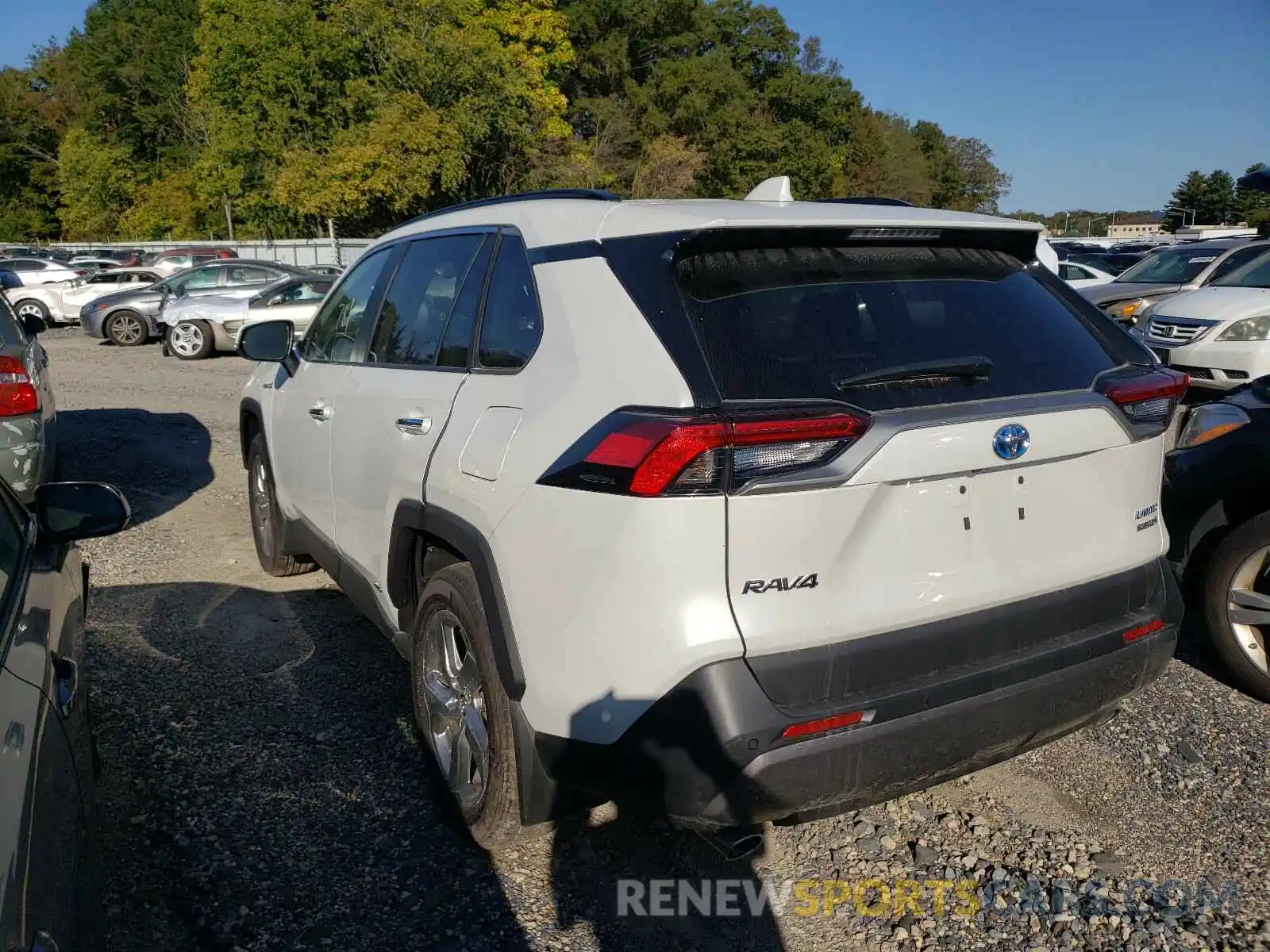 3 Photograph of a damaged car 2T3DWRFV6LW063949 TOYOTA RAV4 2020