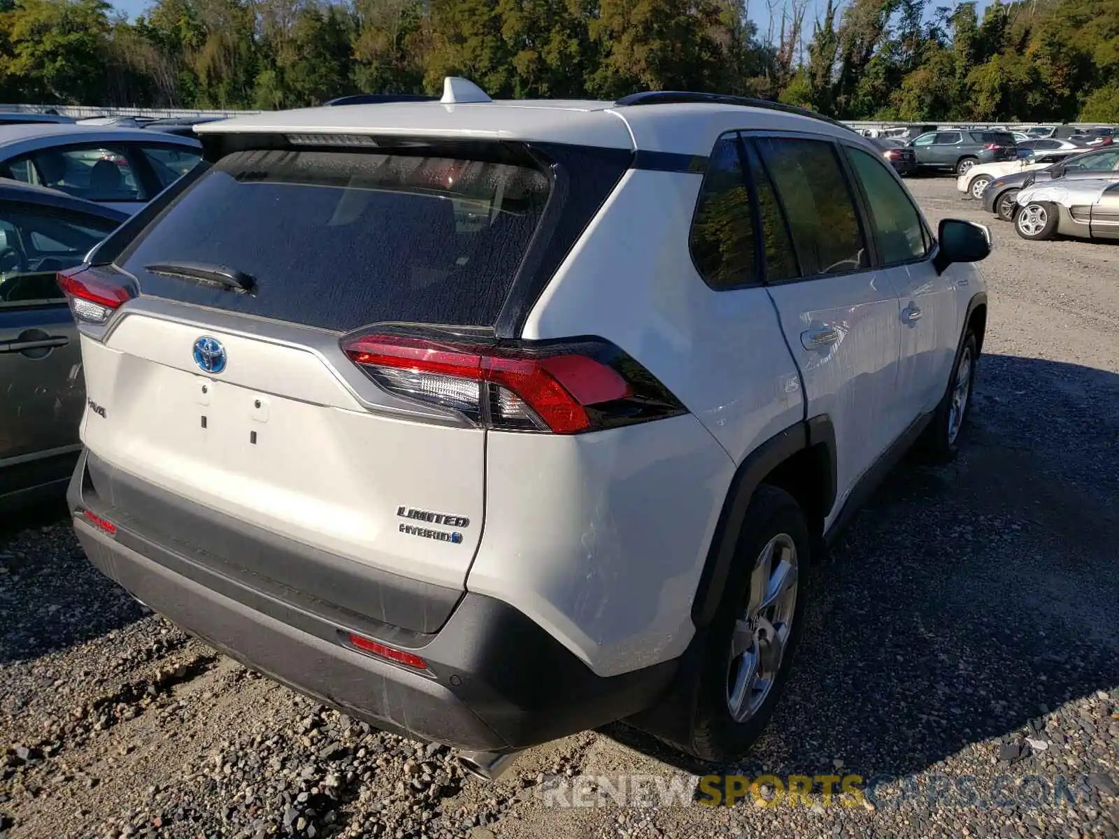 4 Photograph of a damaged car 2T3DWRFV6LW063949 TOYOTA RAV4 2020