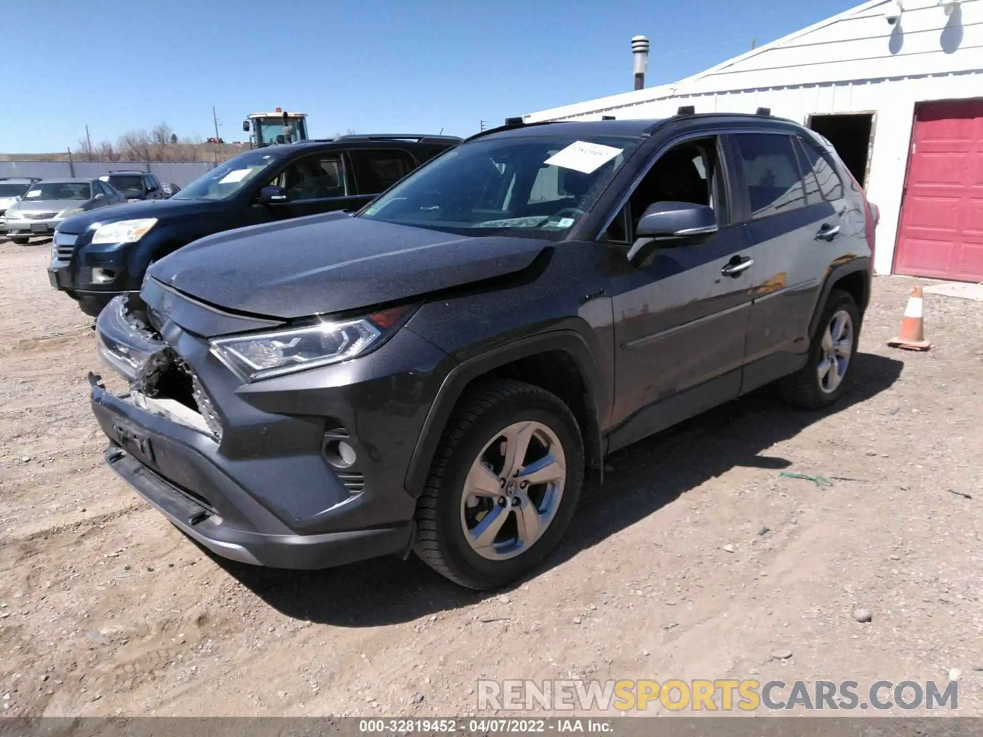 2 Photograph of a damaged car 2T3DWRFV7LW074362 TOYOTA RAV4 2020