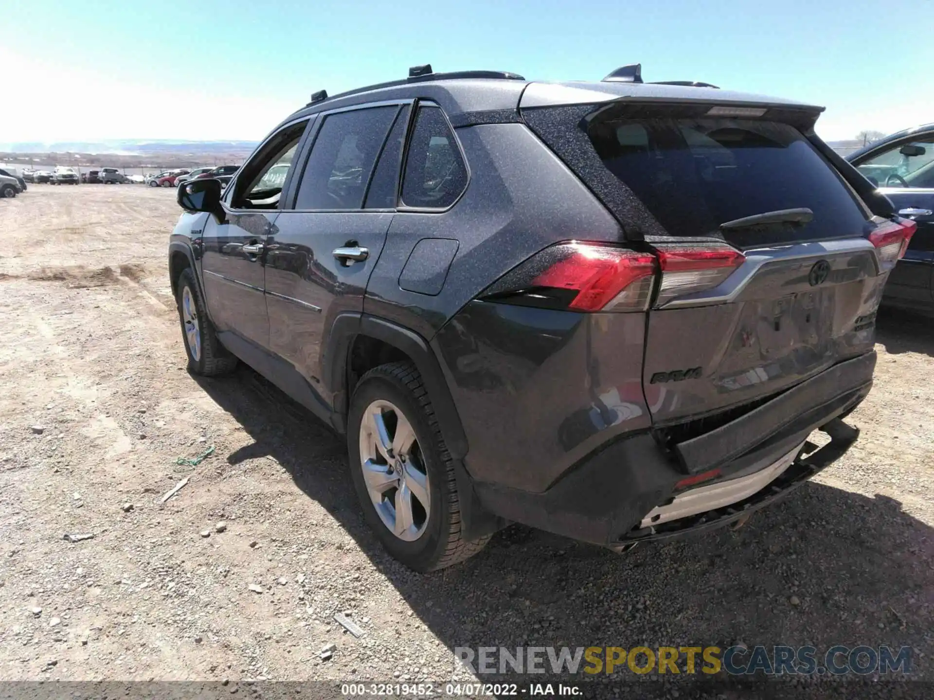 3 Photograph of a damaged car 2T3DWRFV7LW074362 TOYOTA RAV4 2020