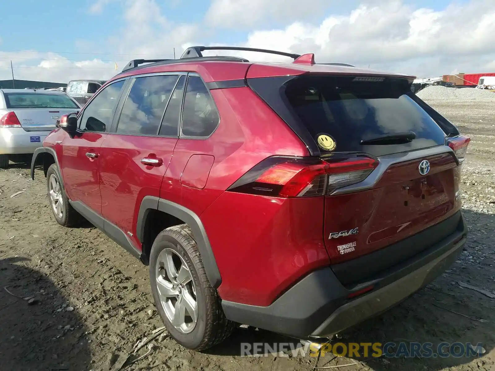 3 Photograph of a damaged car 2T3DWRFV7LW074751 TOYOTA RAV4 2020