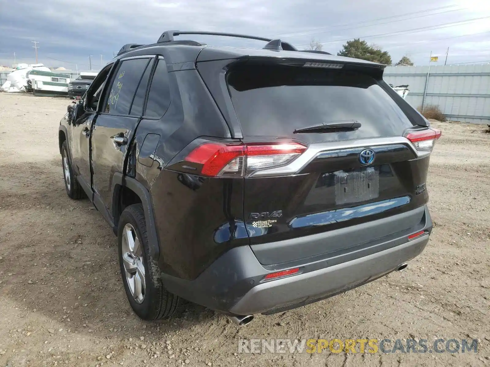 3 Photograph of a damaged car 2T3DWRFV7LW083966 TOYOTA RAV4 2020