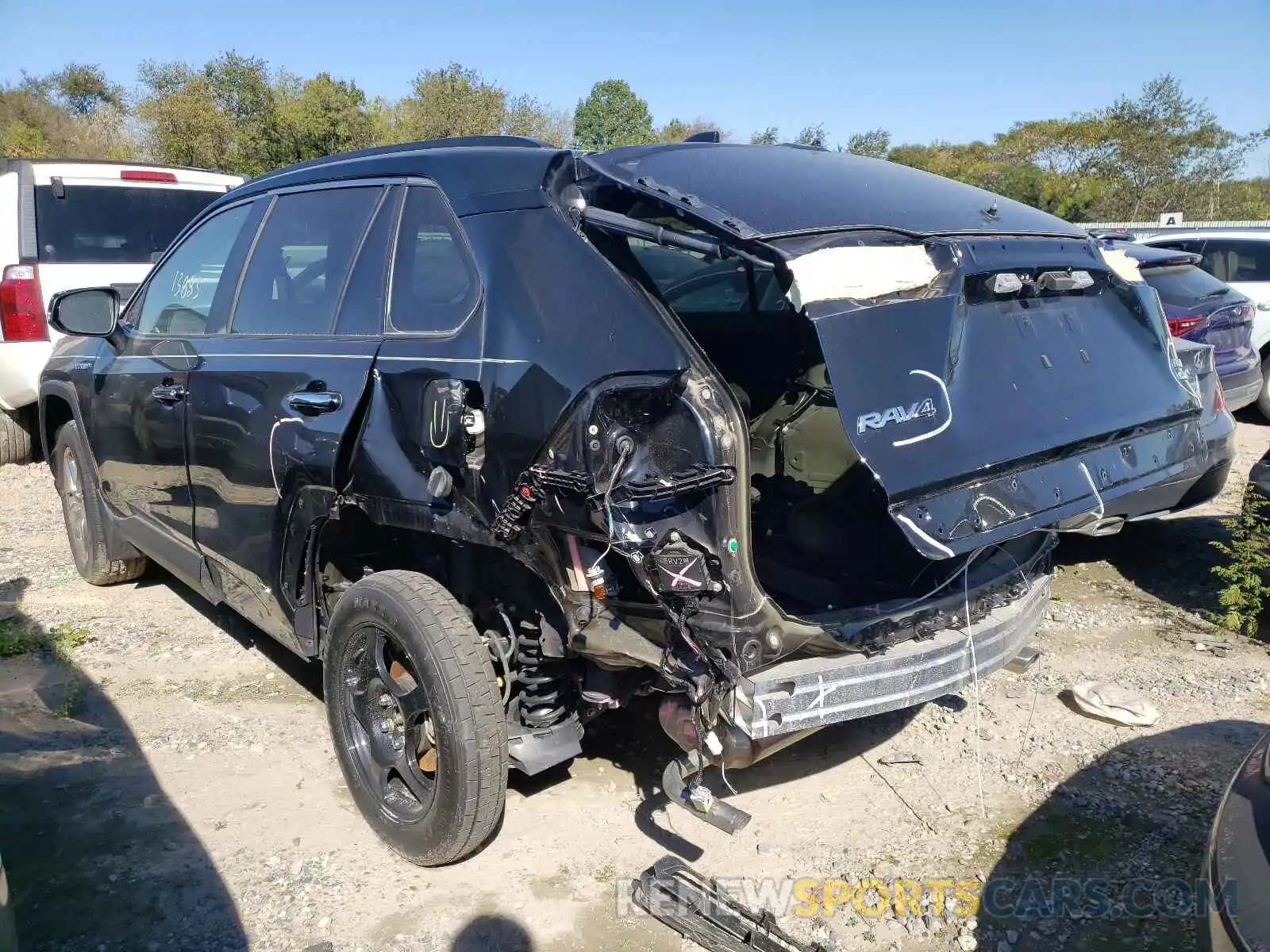 3 Photograph of a damaged car 2T3DWRFV8LW052550 TOYOTA RAV4 2020