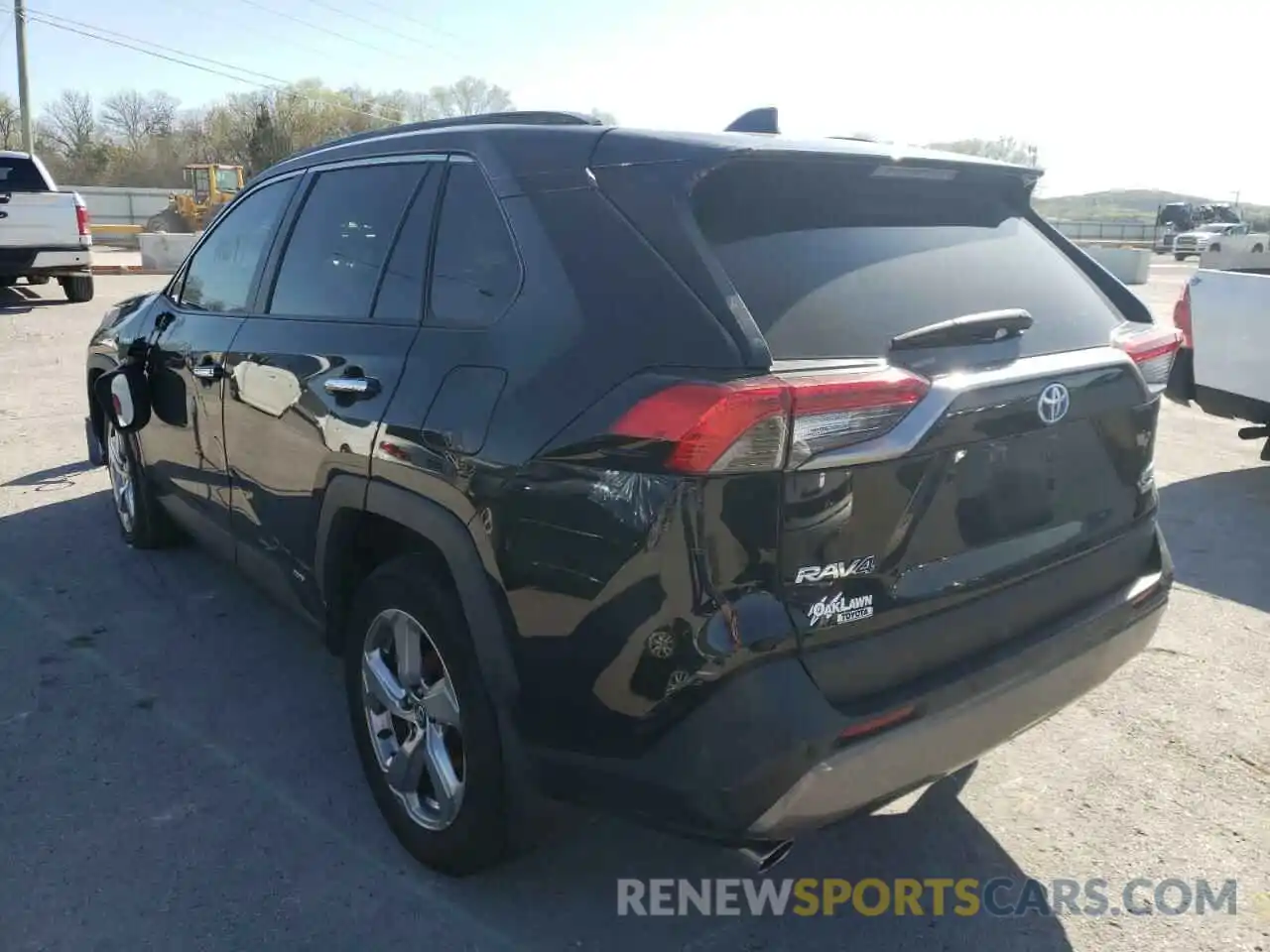 3 Photograph of a damaged car 2T3DWRFV8LW055299 TOYOTA RAV4 2020