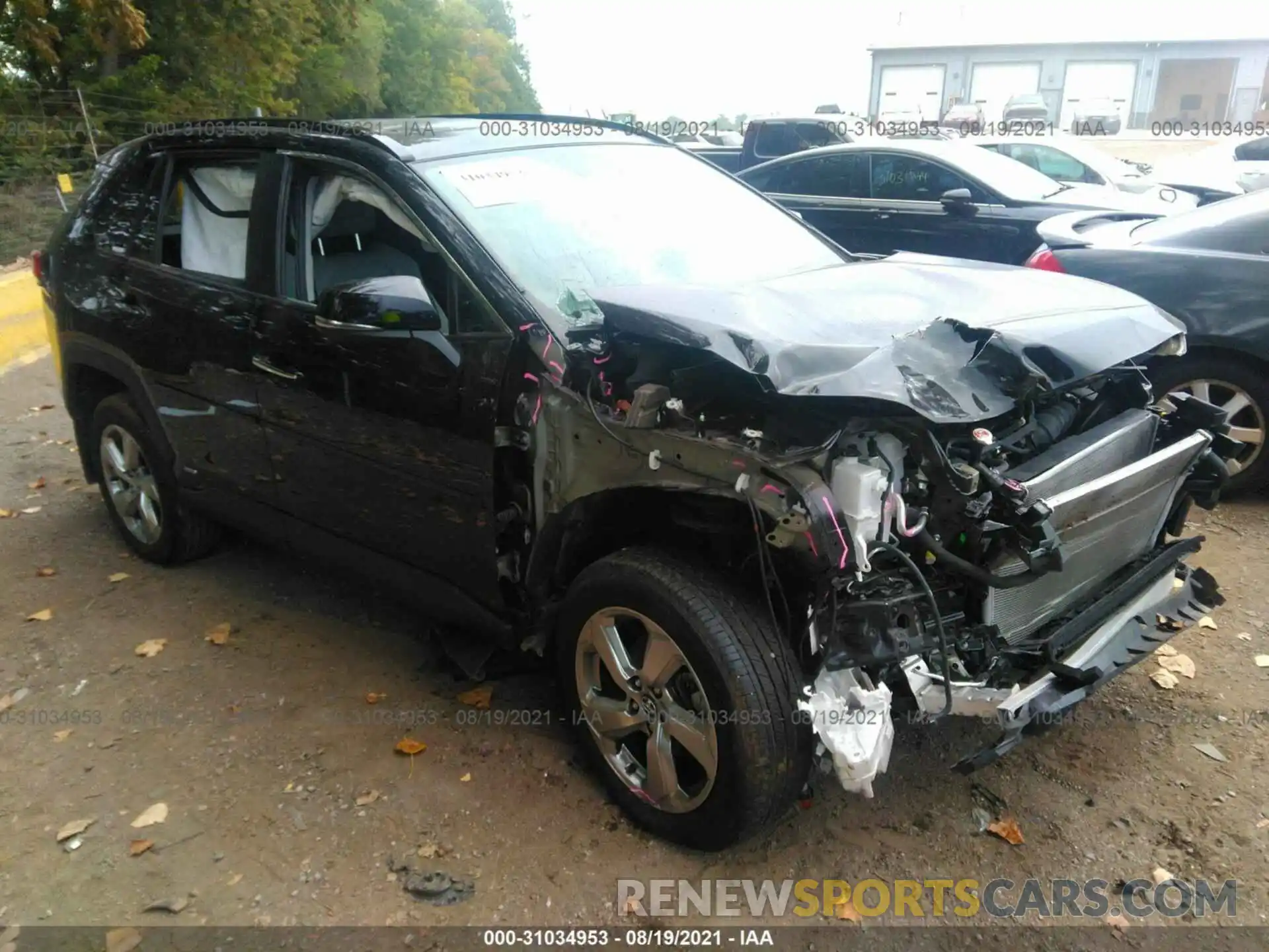 1 Photograph of a damaged car 2T3DWRFV8LW065878 TOYOTA RAV4 2020