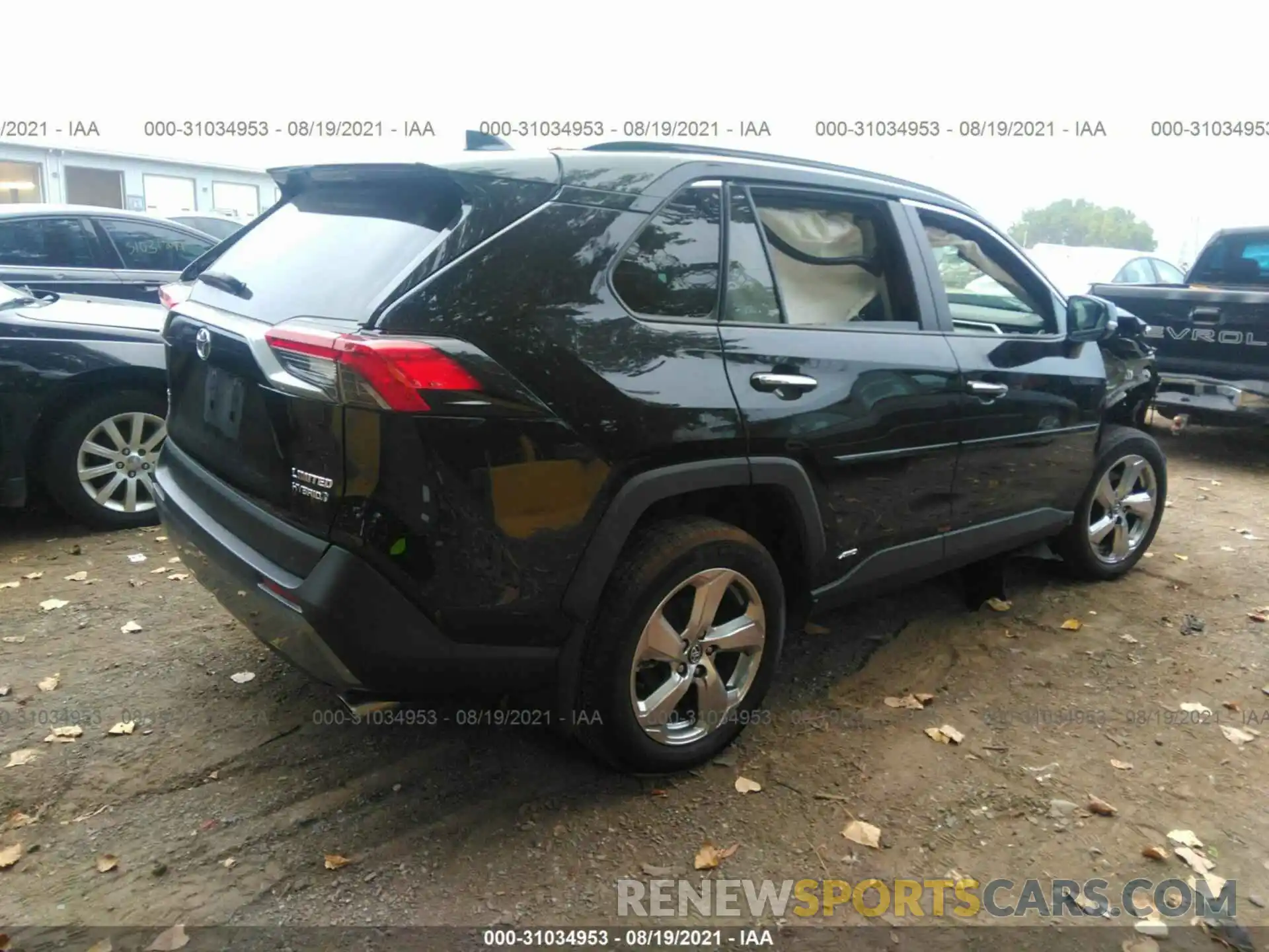 4 Photograph of a damaged car 2T3DWRFV8LW065878 TOYOTA RAV4 2020