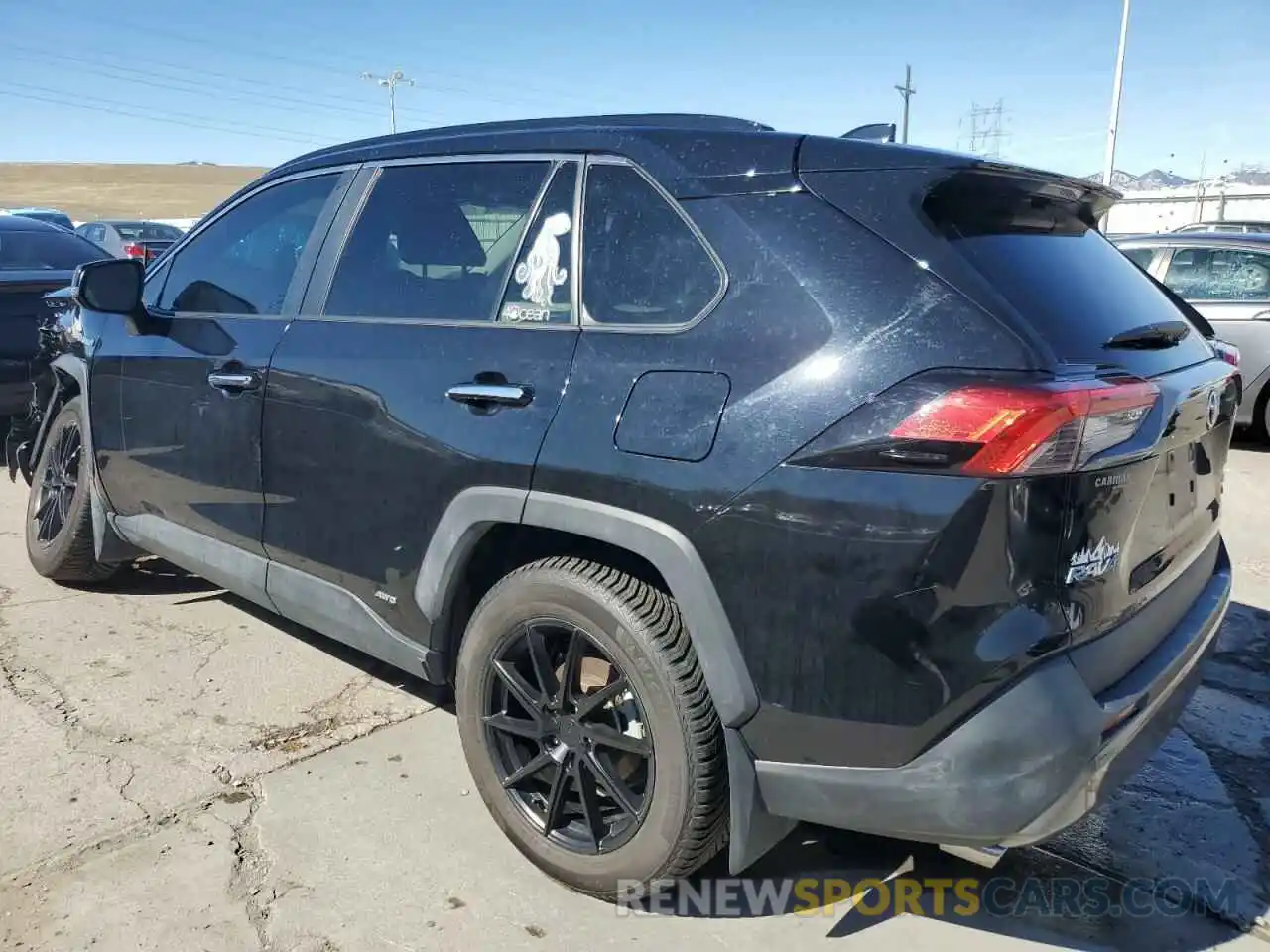 2 Photograph of a damaged car 2T3DWRFV8LW090330 TOYOTA RAV4 2020