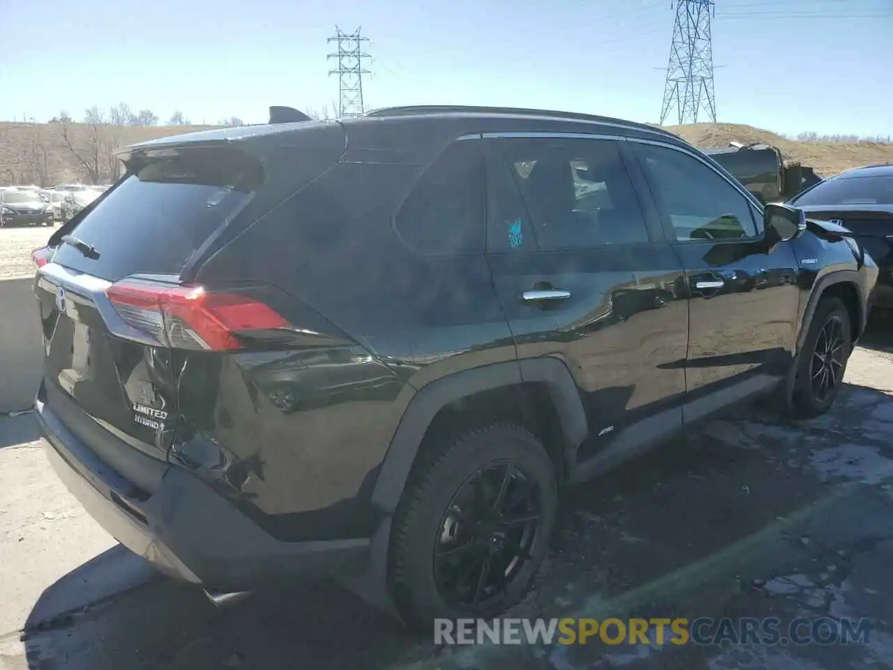 3 Photograph of a damaged car 2T3DWRFV8LW090330 TOYOTA RAV4 2020