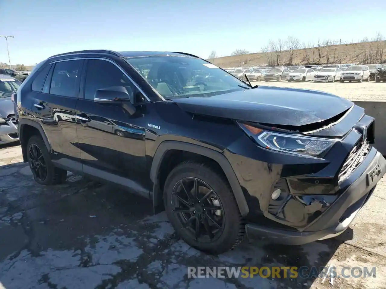 4 Photograph of a damaged car 2T3DWRFV8LW090330 TOYOTA RAV4 2020