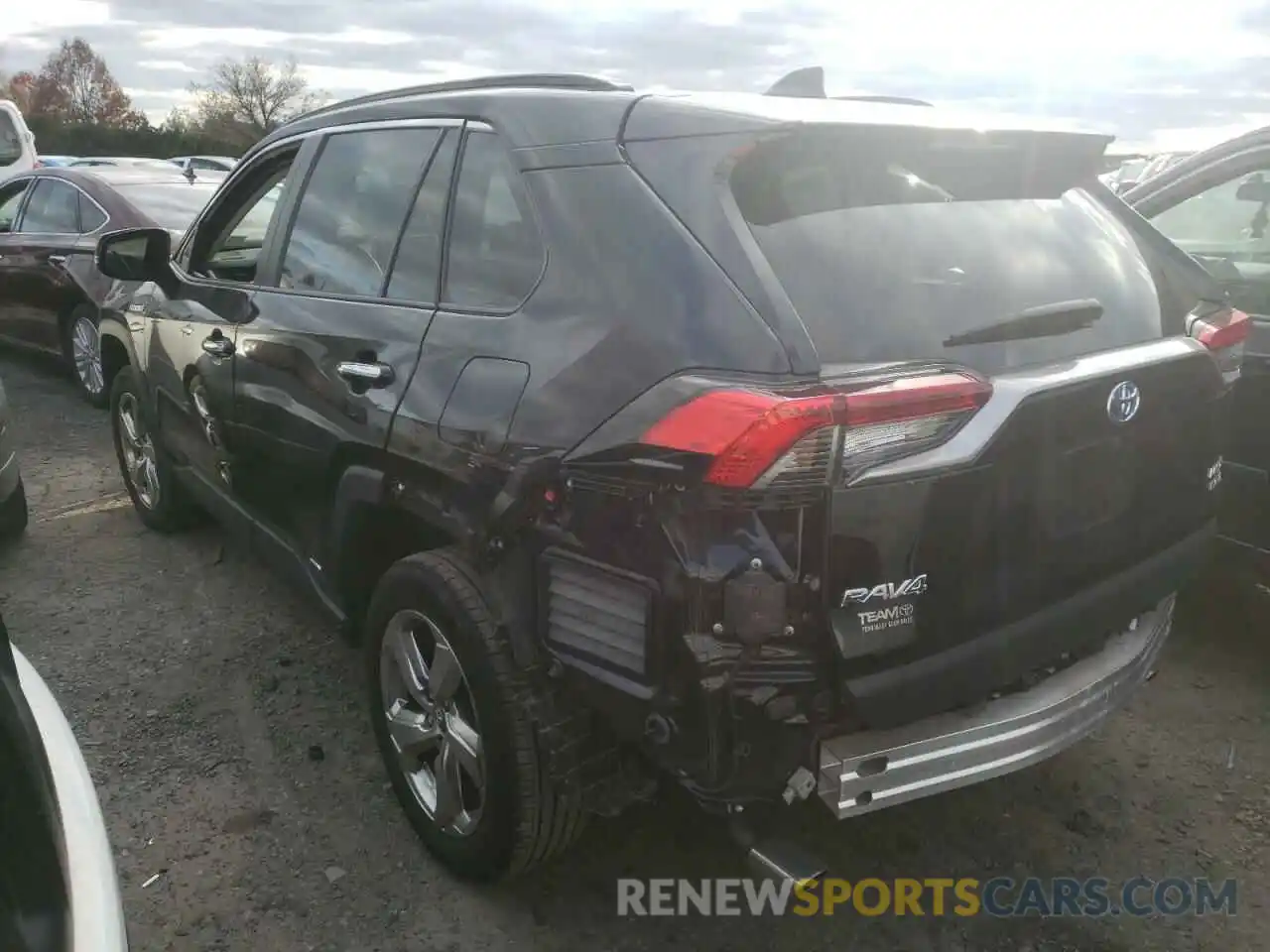 3 Photograph of a damaged car 2T3DWRFV9LW053349 TOYOTA RAV4 2020