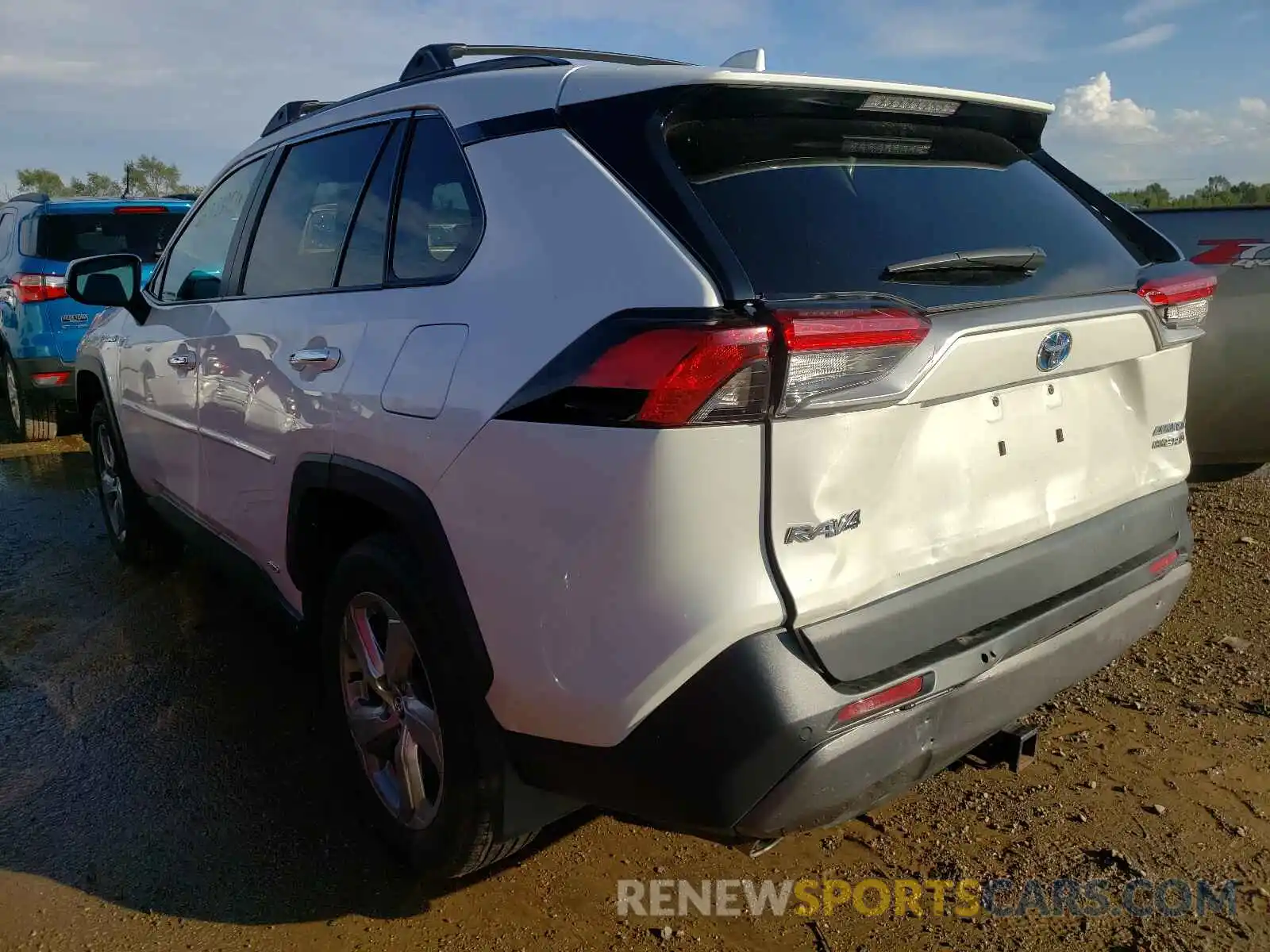 3 Photograph of a damaged car 2T3DWRFV9LW061886 TOYOTA RAV4 2020