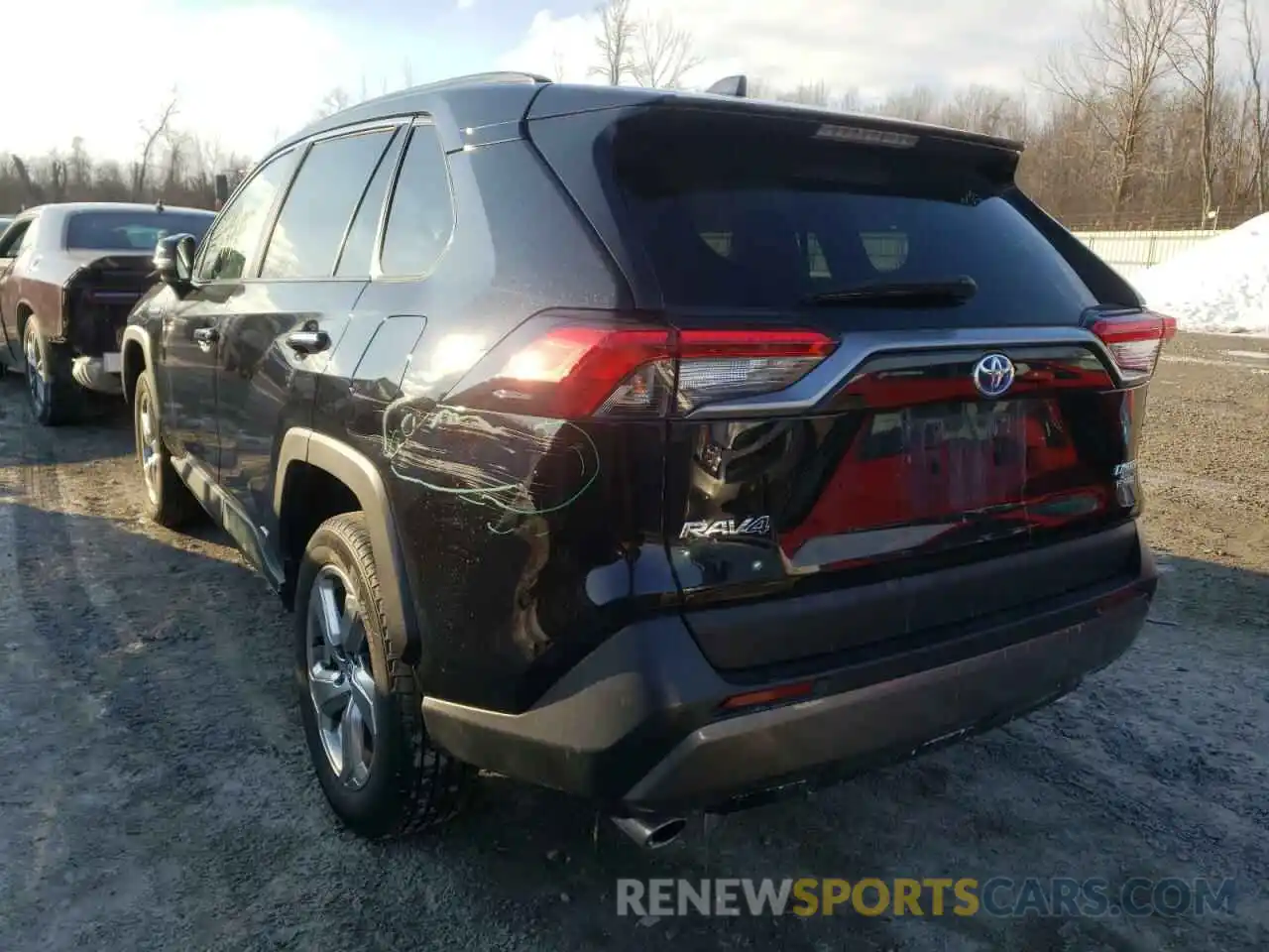 3 Photograph of a damaged car 2T3DWRFV9LW063296 TOYOTA RAV4 2020